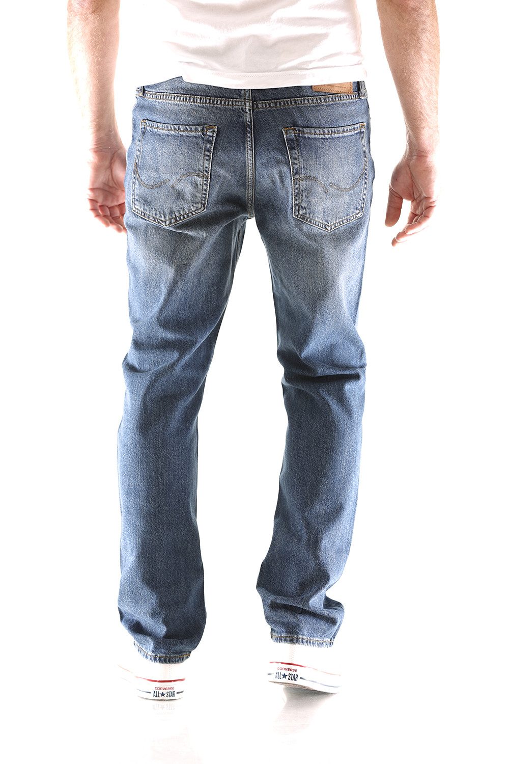 Jack & Jones Regular-fit-Jeans Jack & Jones Clark Original Regular Fit Herren Jeans Hose