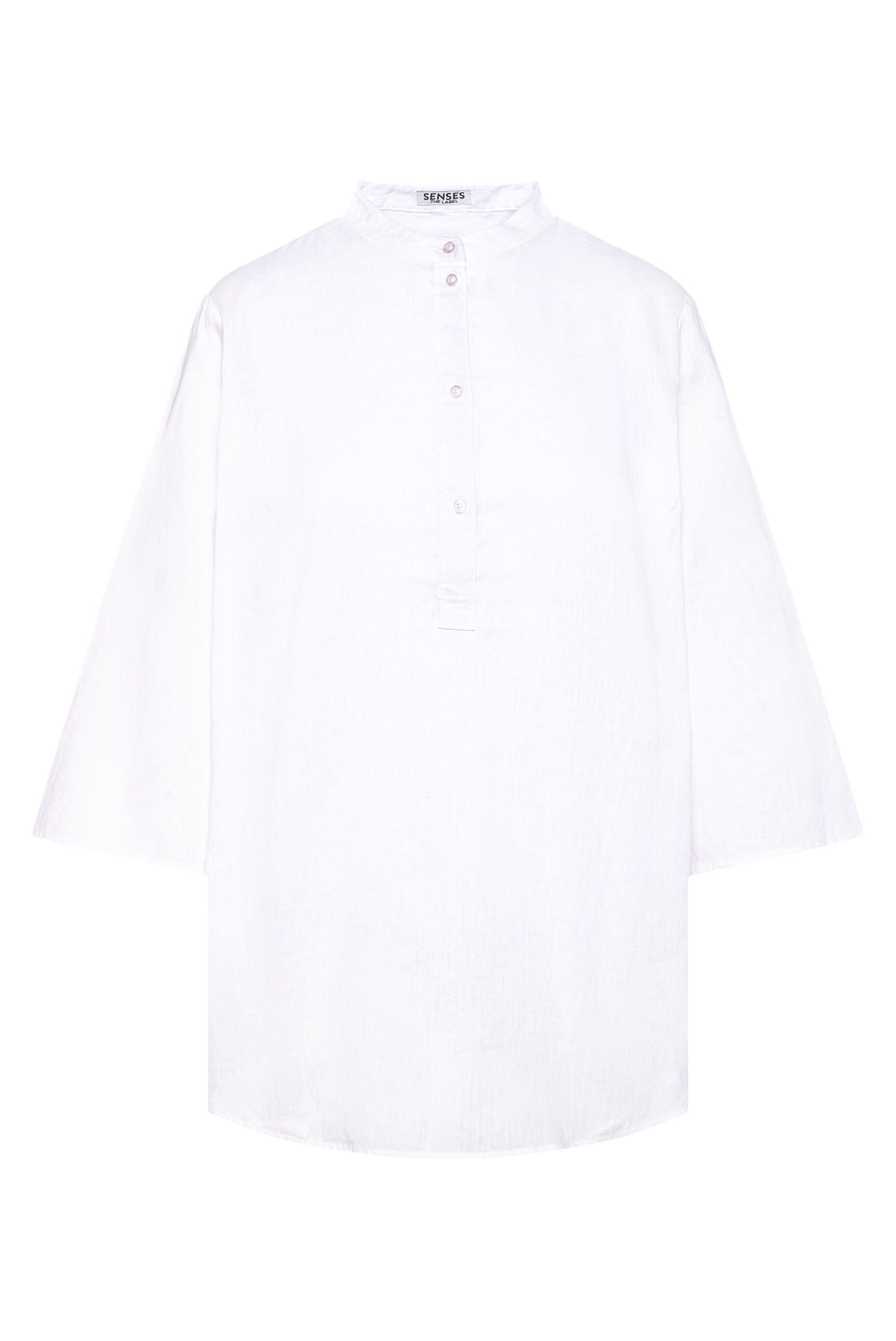 SENSES.THE LABEL Schlupfbluse mit Seitenschlitze