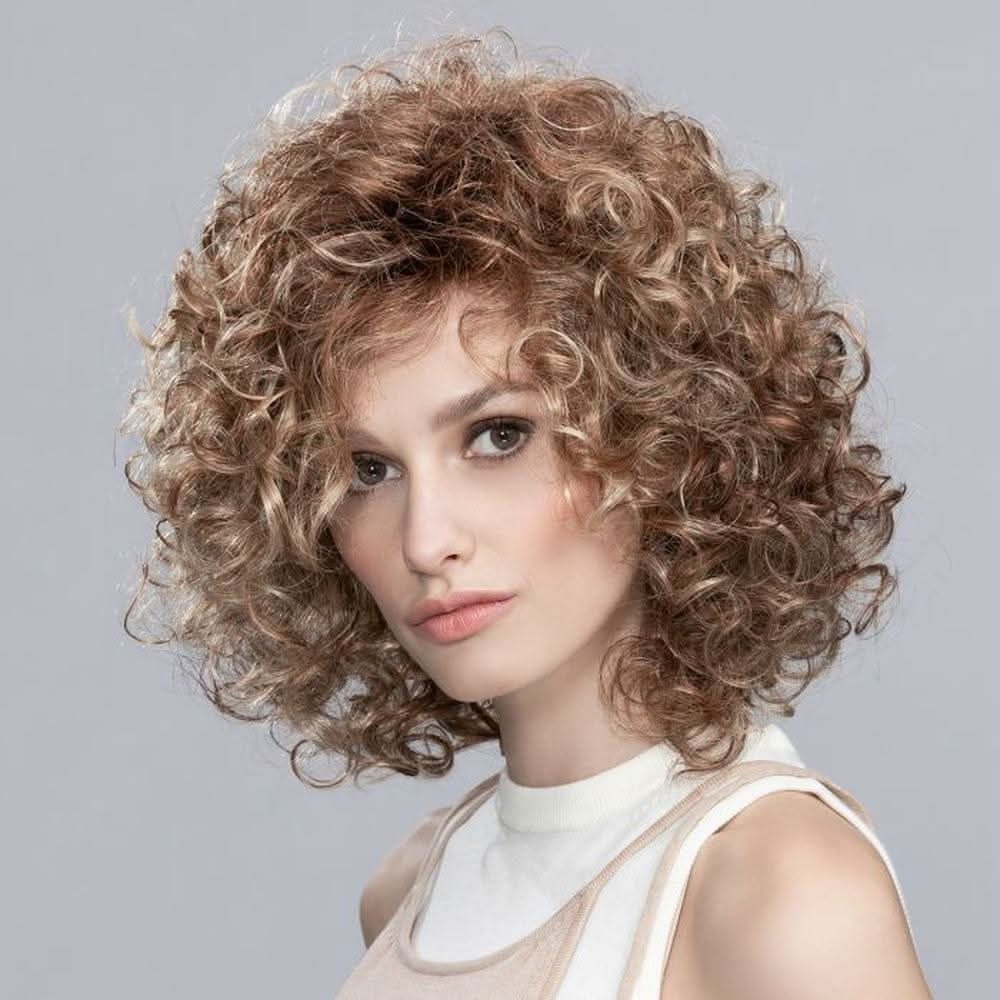 Ellen Wille Kunsthaarperücke Ellen Wille Jamila Plus, Locken-Perücke, Lace-Front, voluminös, leicht, 54-57 cm