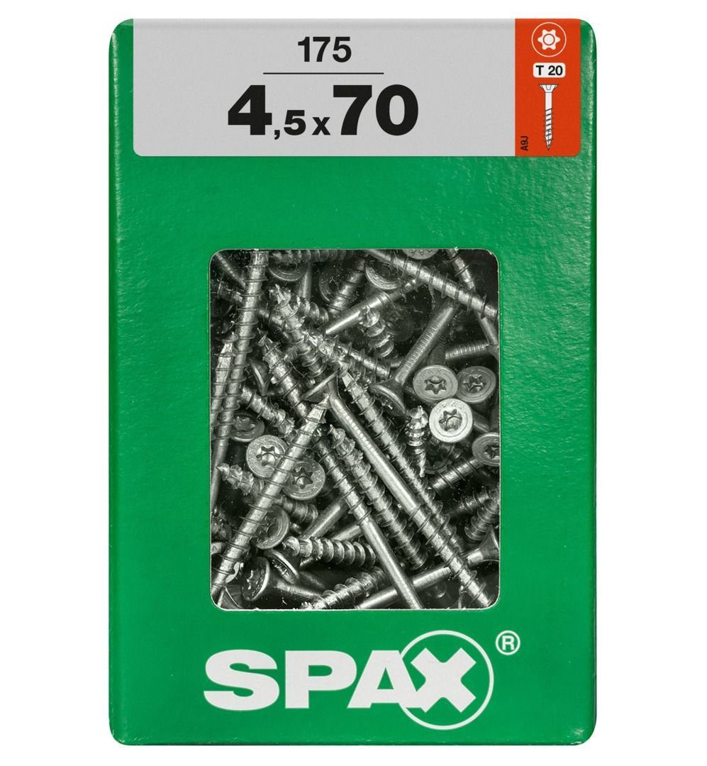 mm SPAX Spax 4.5 TX Holzbauschraube 175 - x 70 Universalschrauben 20