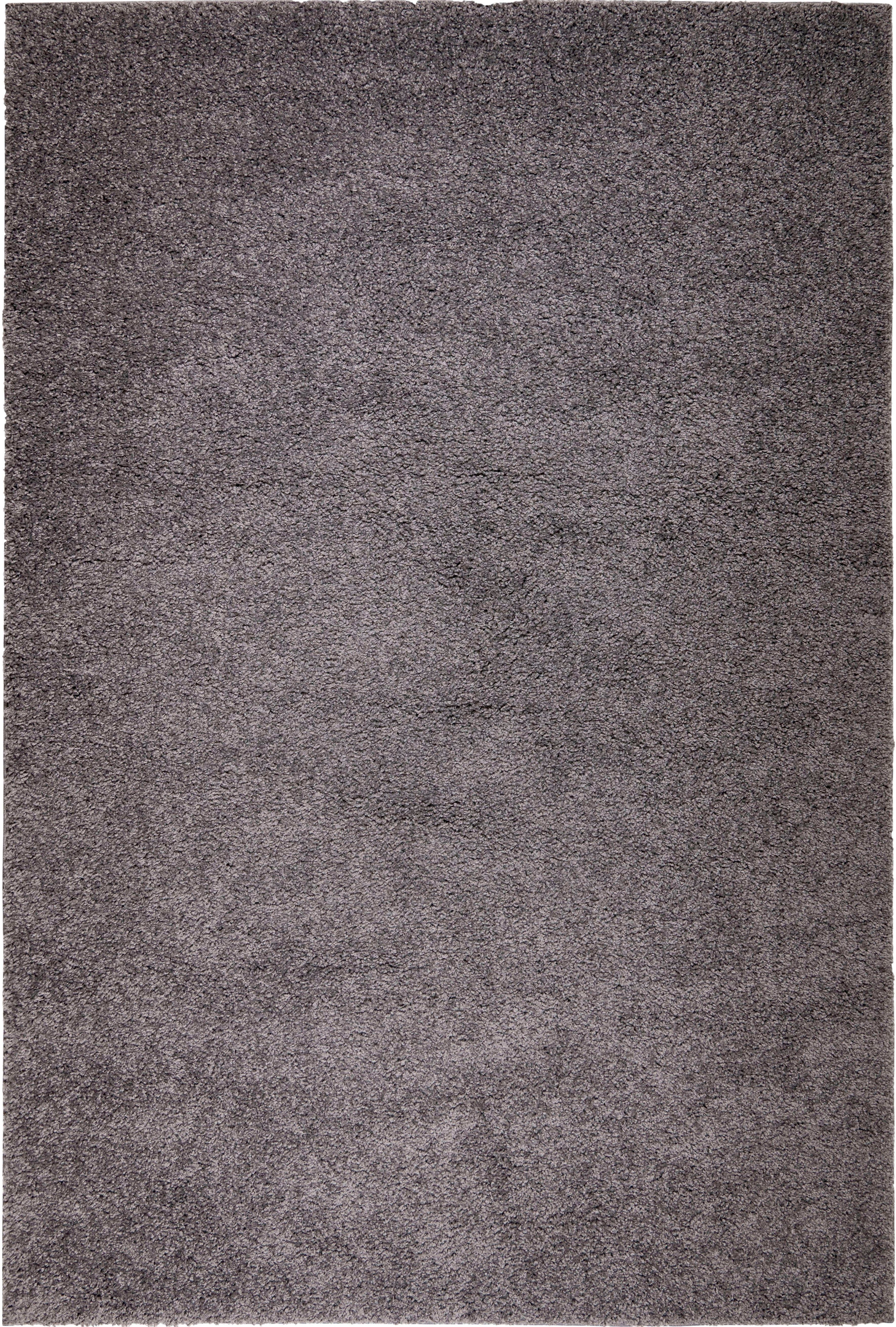 Bruno Banani Hochflor-Teppich Shaggy Soft, rechteckig, Höhe: 30 mm, gewebt, Uni Farben, besonders weich und kuschelig, Kundenliebling – Bild 4 von 5