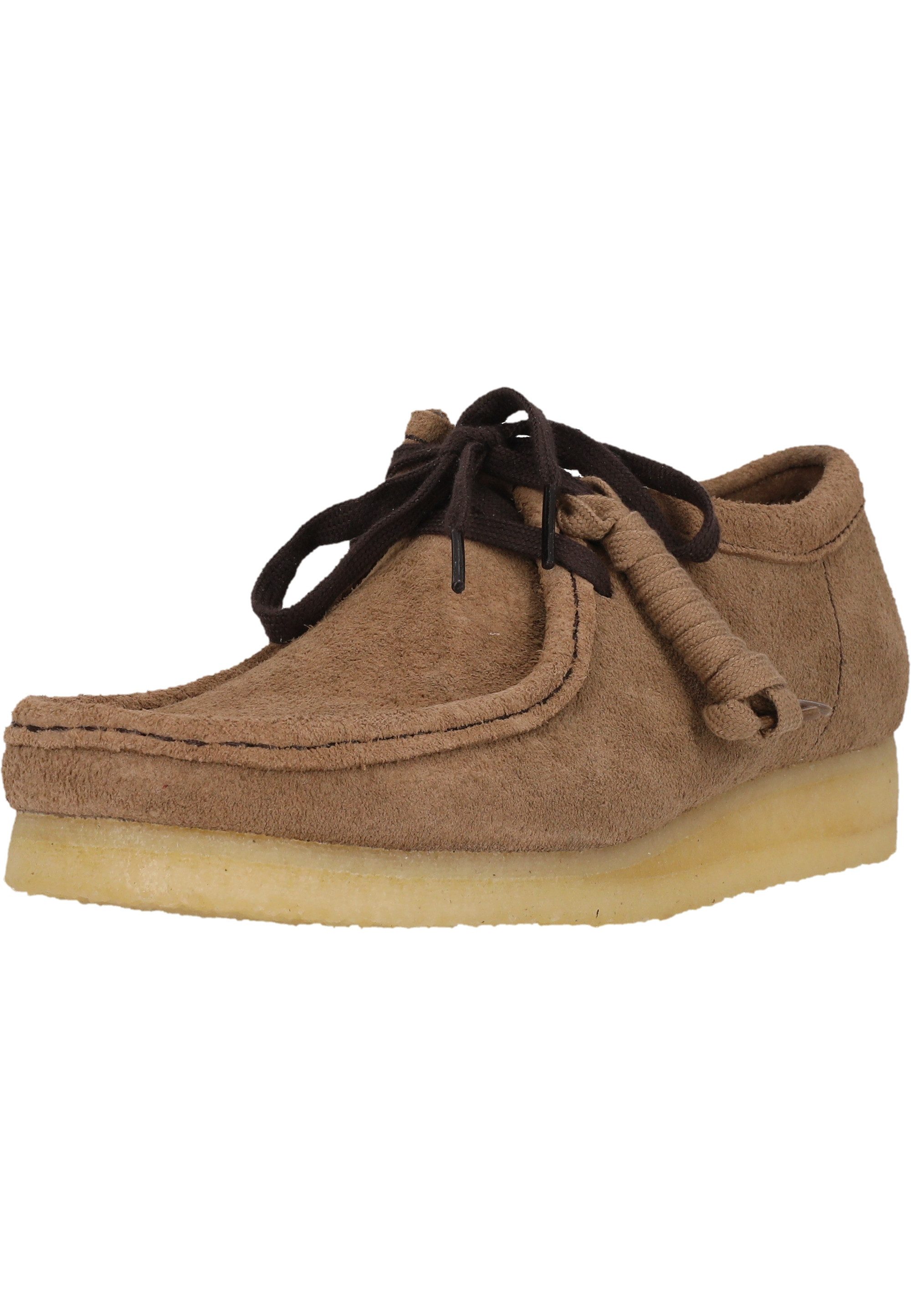 Clarks Wallabee Mokassin mit unverwechslebarer Kreppsohle günstig online kaufen