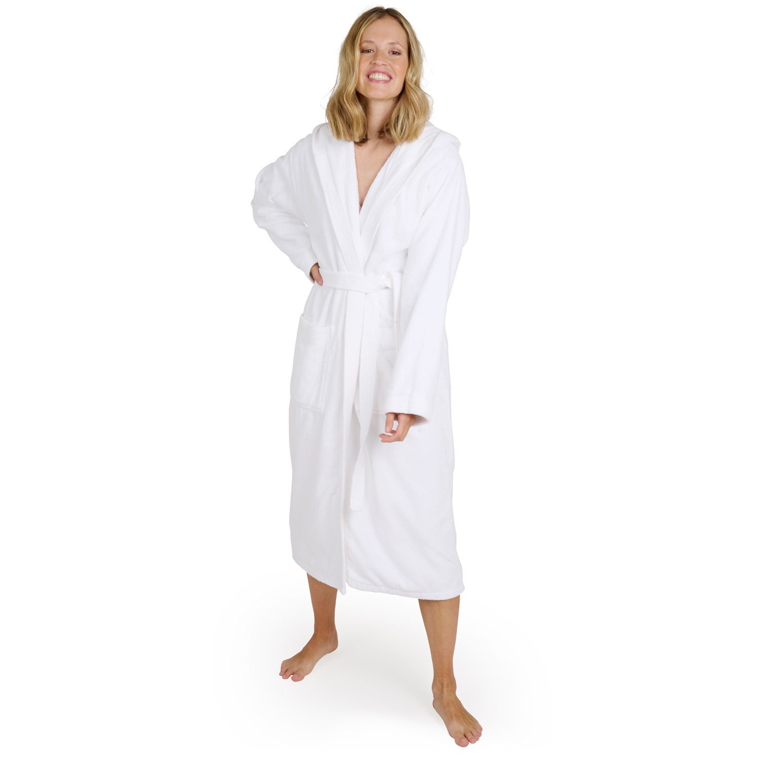 Weiße Bademäntel kaufen OTTO Damen mit Kapuze | online