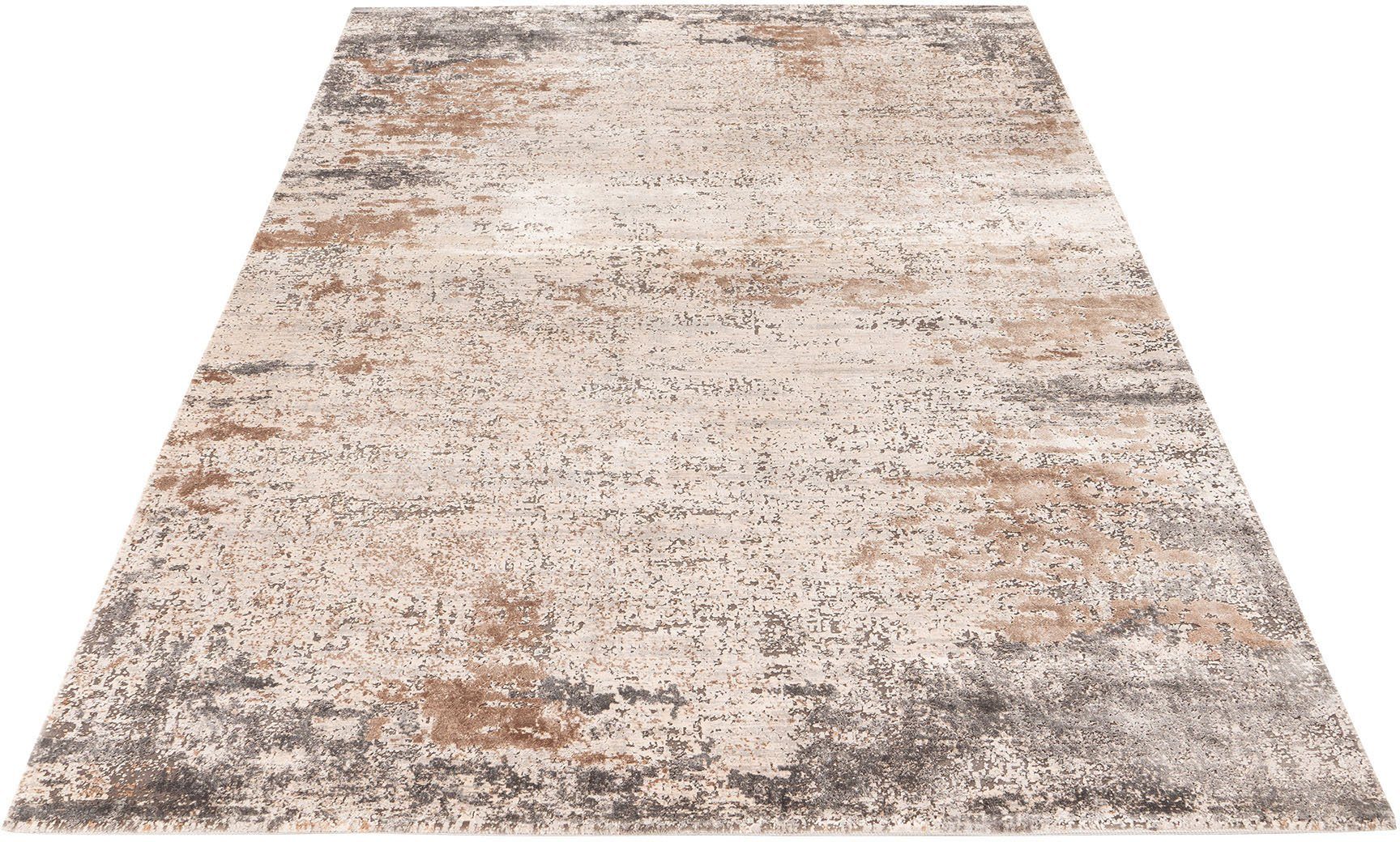 Obsession Teppich My Jewel of Obsession 953, rechteckig, Höhe: 7 mm, modernes abstraktes Design, besonders hohe Materialdichte