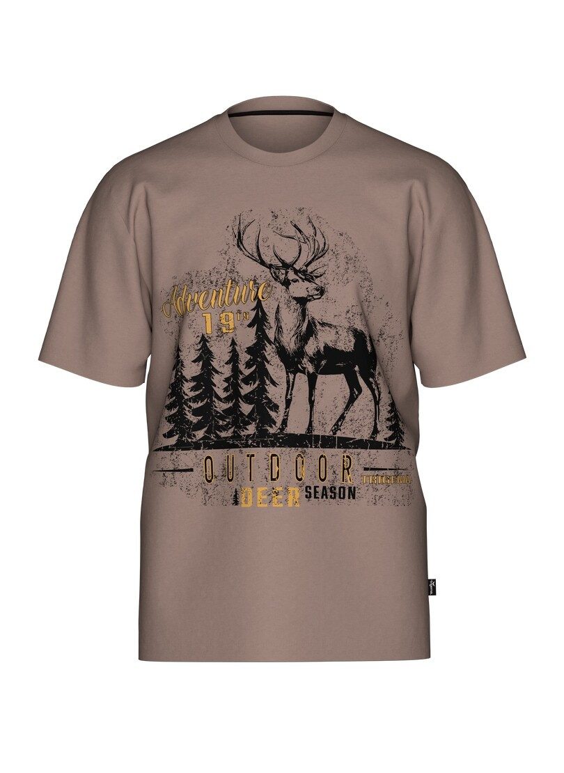 Trigema T-Shirt TRIGEMA T-Shirt mit großem günstig online kaufen