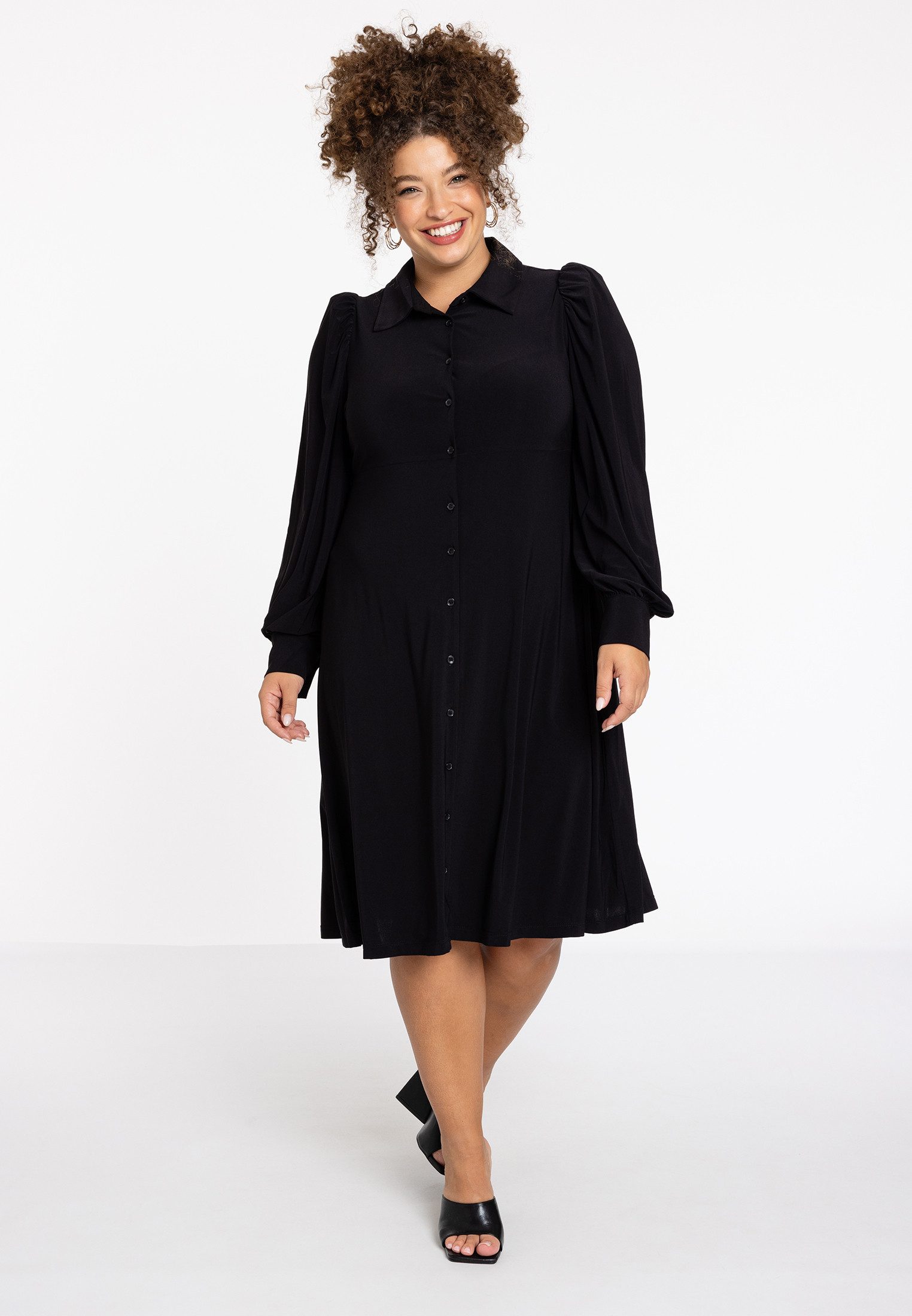 YOEK A-Linien-Kleid Damen Kleid Große Größen günstig online kaufen