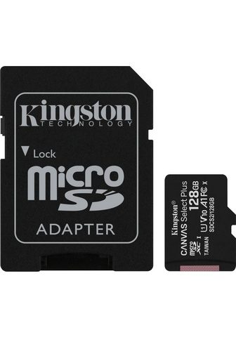 Kingston »Canvas Select Plus microSD 128GB + AD...