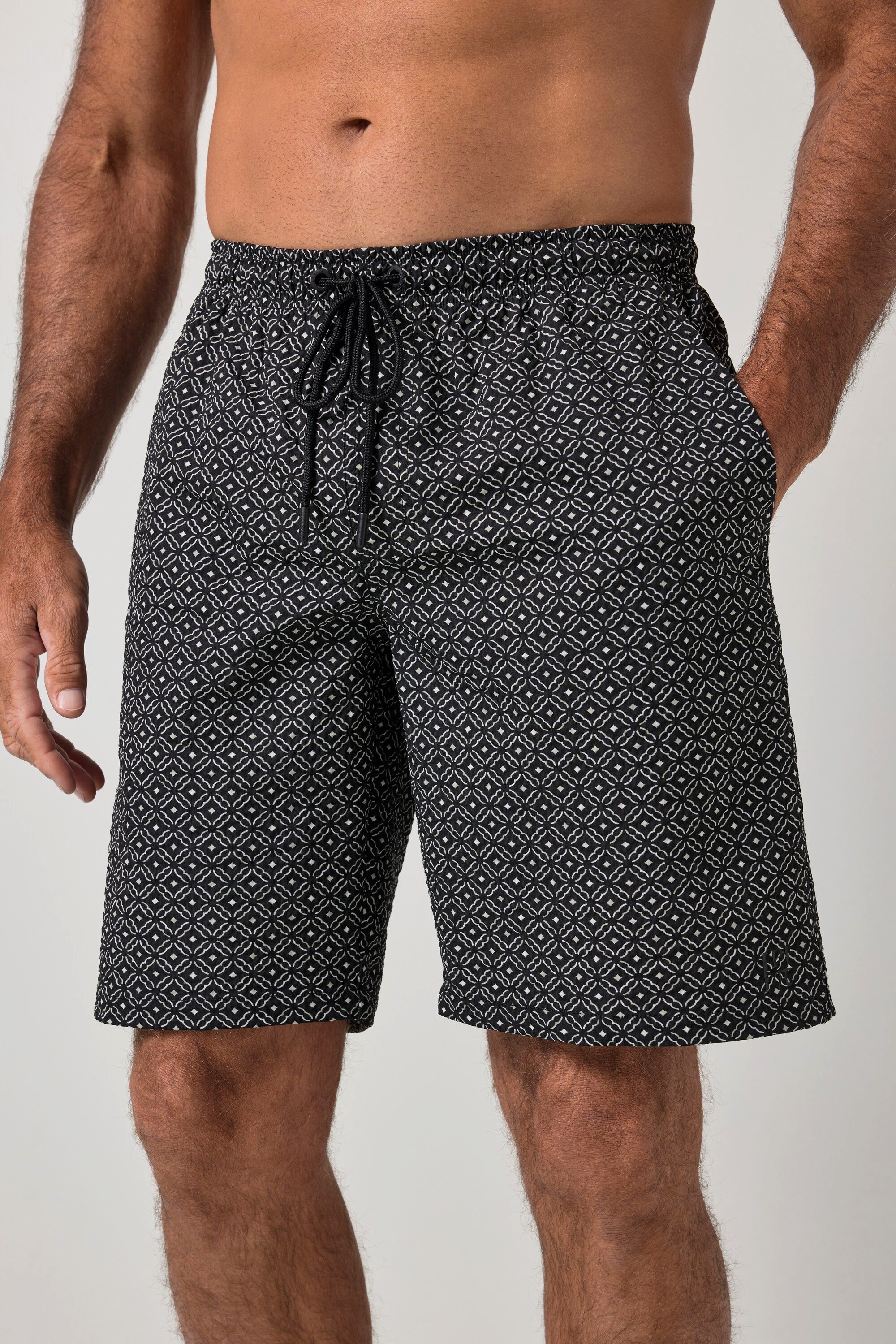 Badehose Badeshorts Beachwear Seersucker-Struktur bis 8 XL