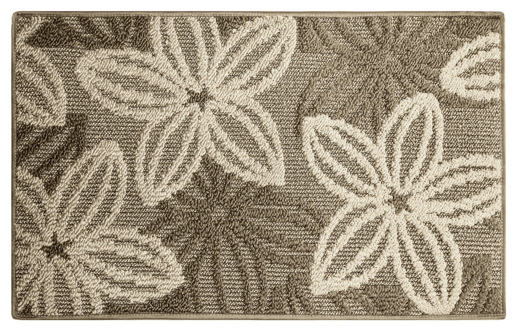 Teppich Enea, beige Küchenläufer 10 cm 50x80 mm, rechteckig, groß, Lashuma, Höhe: Teppichläufer