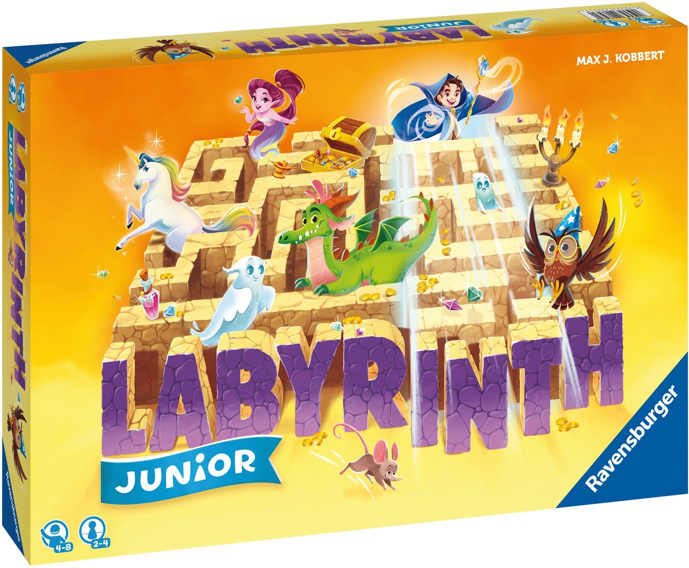 Ravensburger Spiel Junior Labyrinth, Merkspiel, Made in Europe