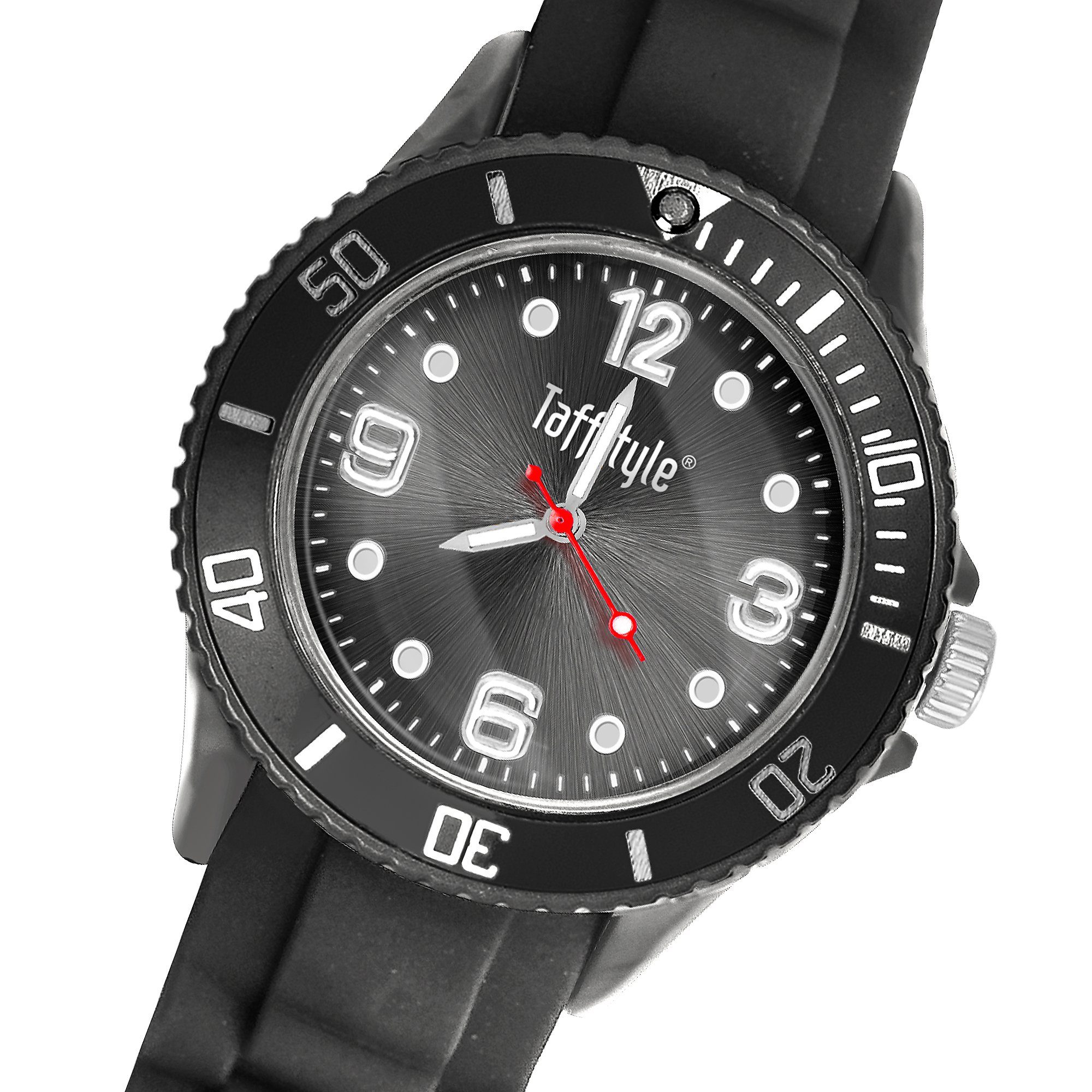 Taffstyle Quarzuhr Armbanduhr Silikon Analog Quarz günstig online kaufen