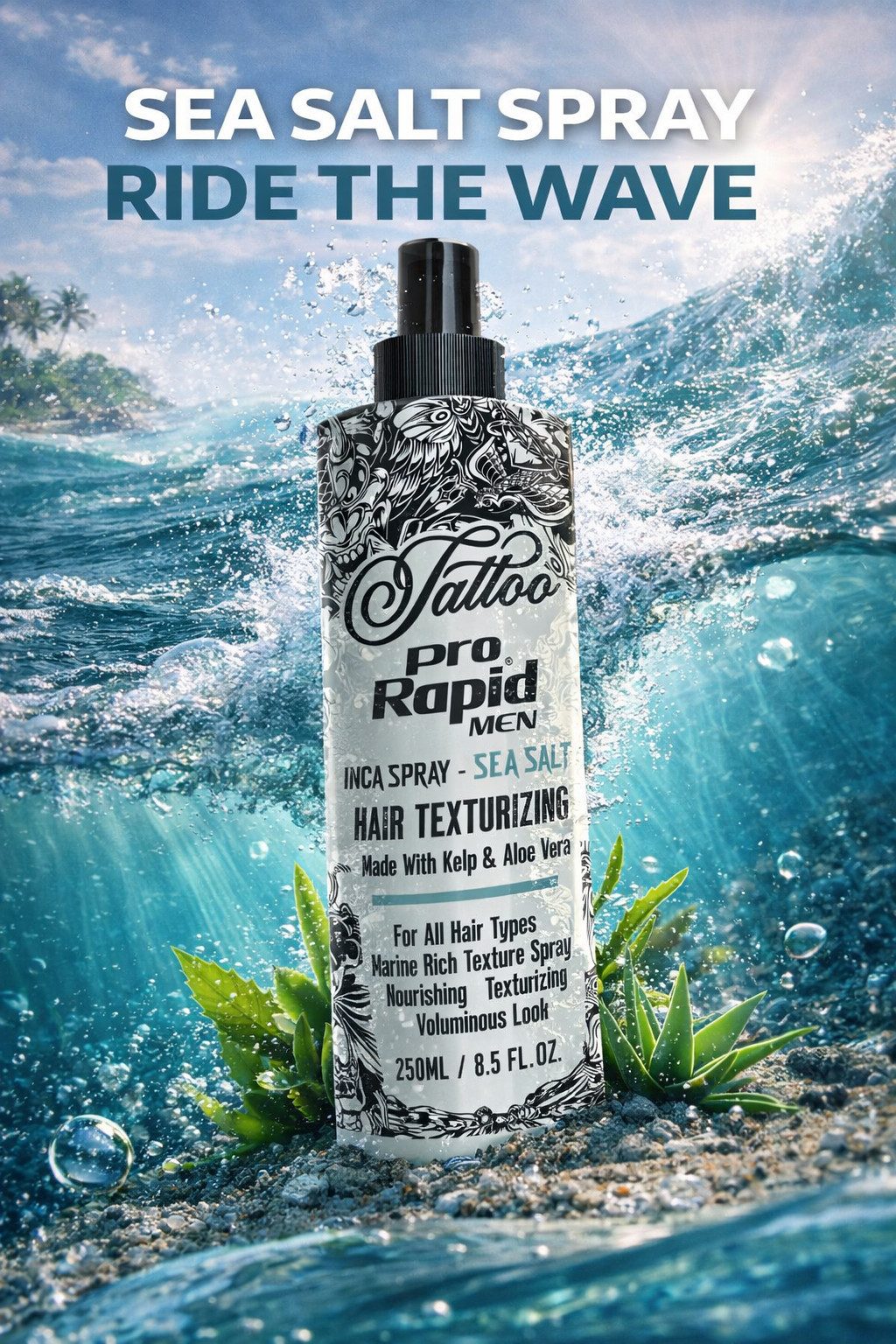 Pro Rapid Men Haarspray Pro Rapid INCA - SEA SALT HAIR SPRAY 250 ML