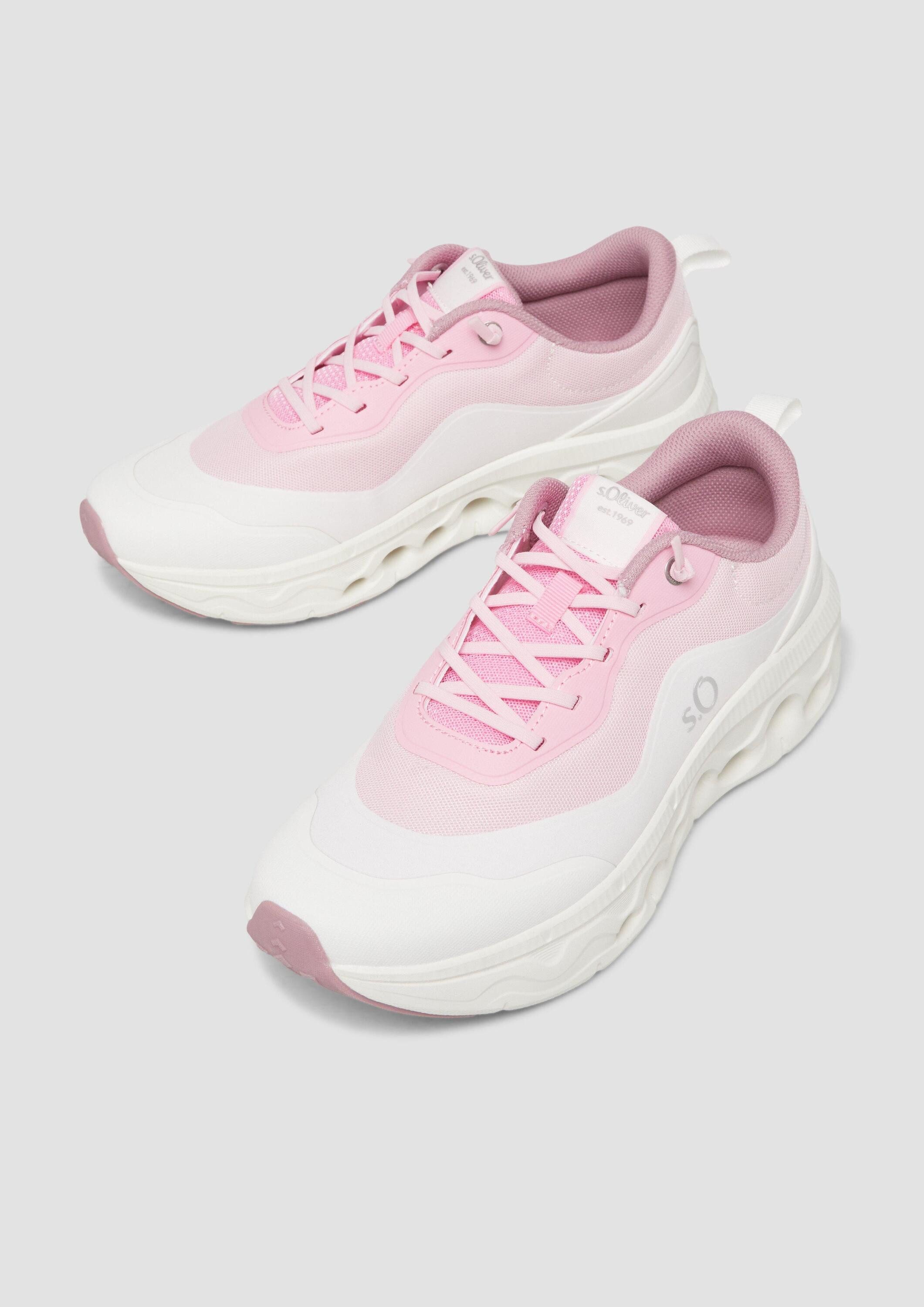 s.Oliver Sneakers Sneaker Sportive Sneaker mit Plateau-Sohle