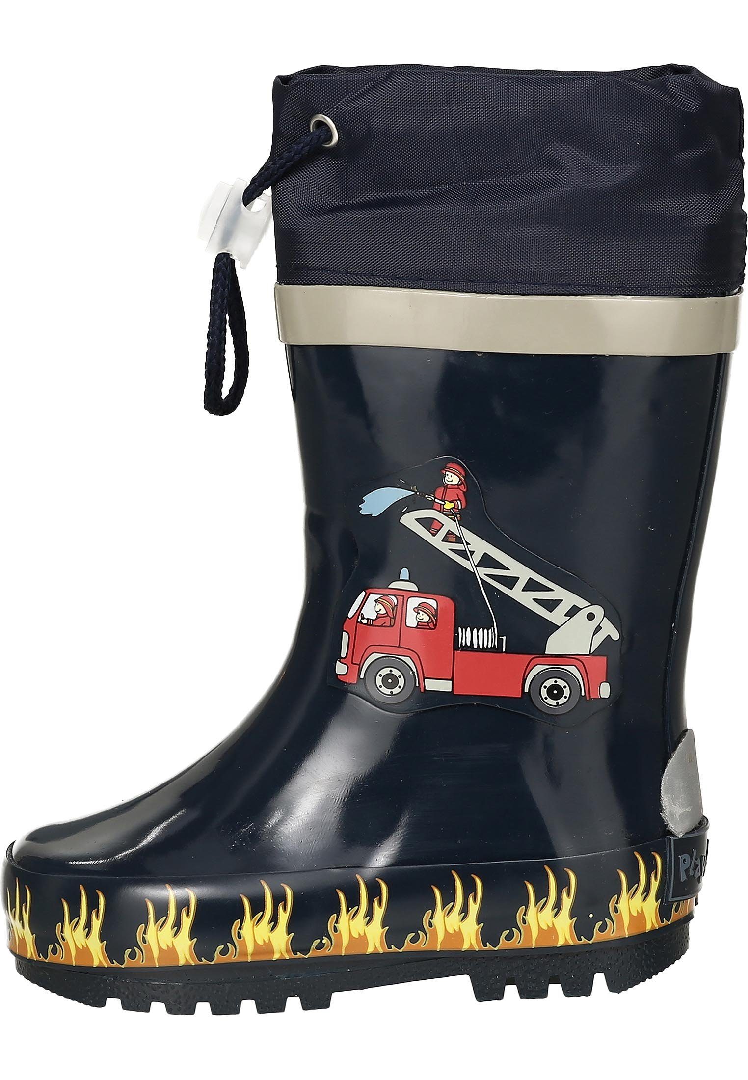 Playshoes Gummistiefel Feuerwehr Gummistiefel