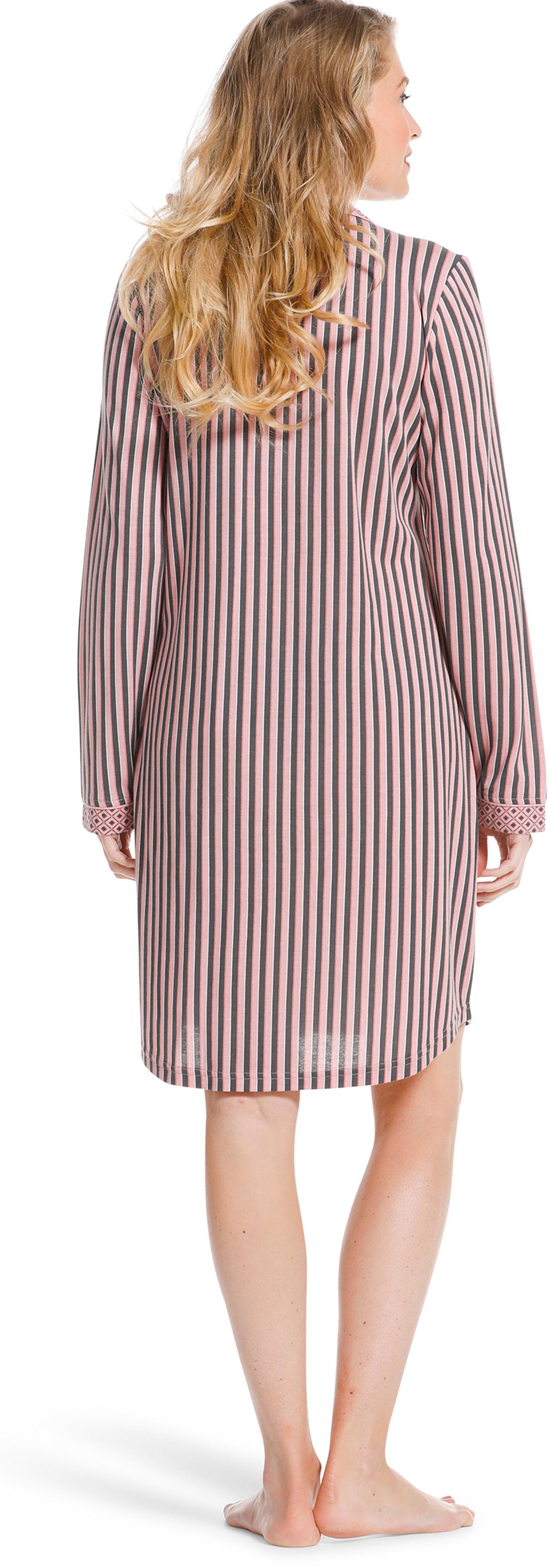 geknöpft Damen Modisches Pastunette Nachthemd Modisches (1-tlg) Nachthemd Design