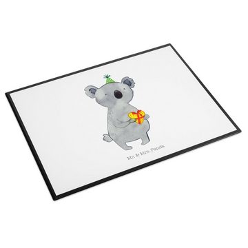 Mr. & Mrs. Panda Schreibtischunterlage Koala Geschenk - Weiß - Schreibunterlage, Büroartikel, Schreibwaren, (1 tlg)