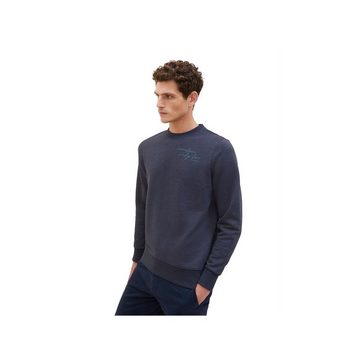TOM TAILOR Sweatshirt blau (1-tlg)