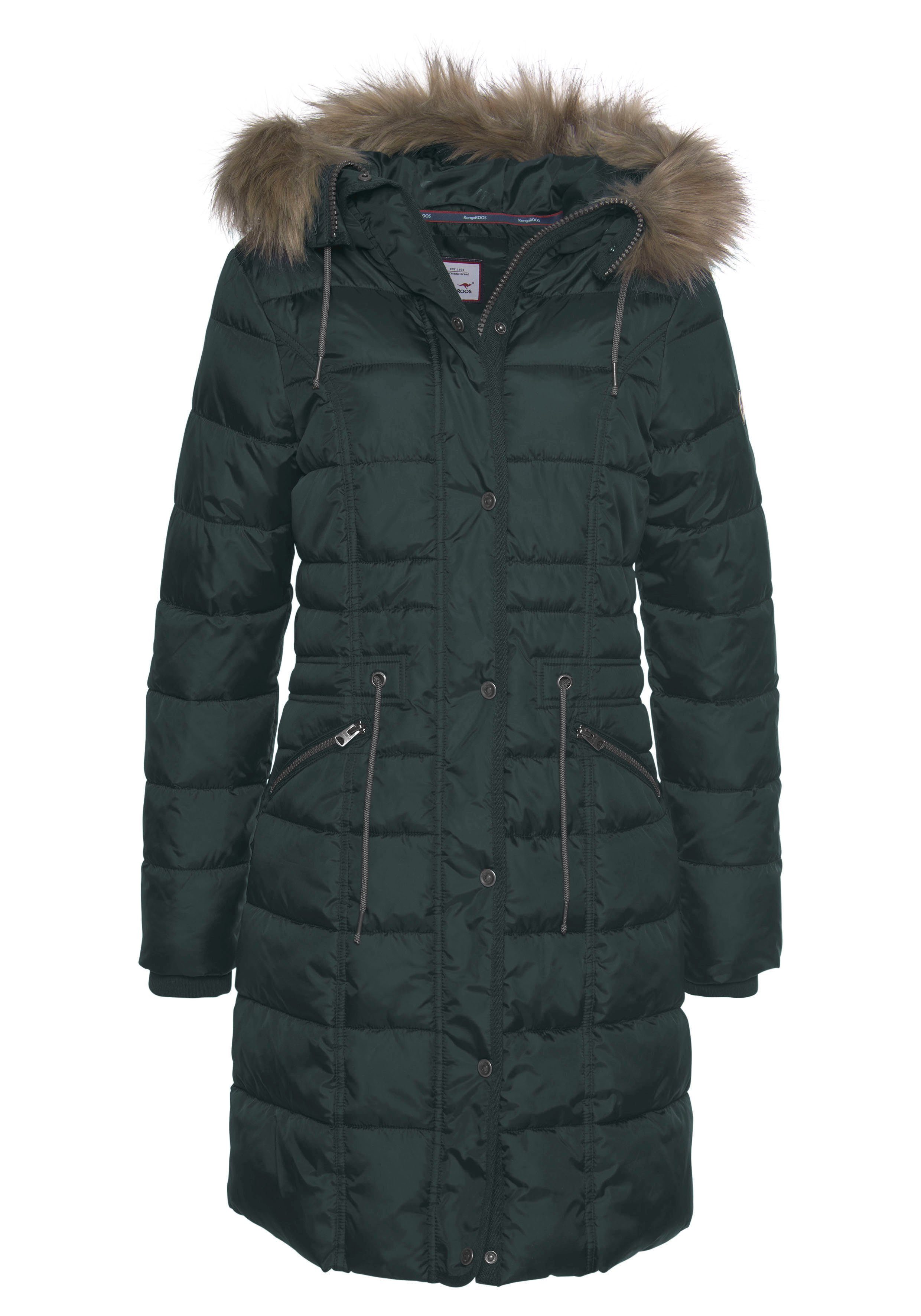 KangaROOS Steppjacke figurbetonter Schnitt, mit Reißverschlusstaschen. Reduzierter Preis € 128,99. Unverbindliche Preisempfehlung € 159,99