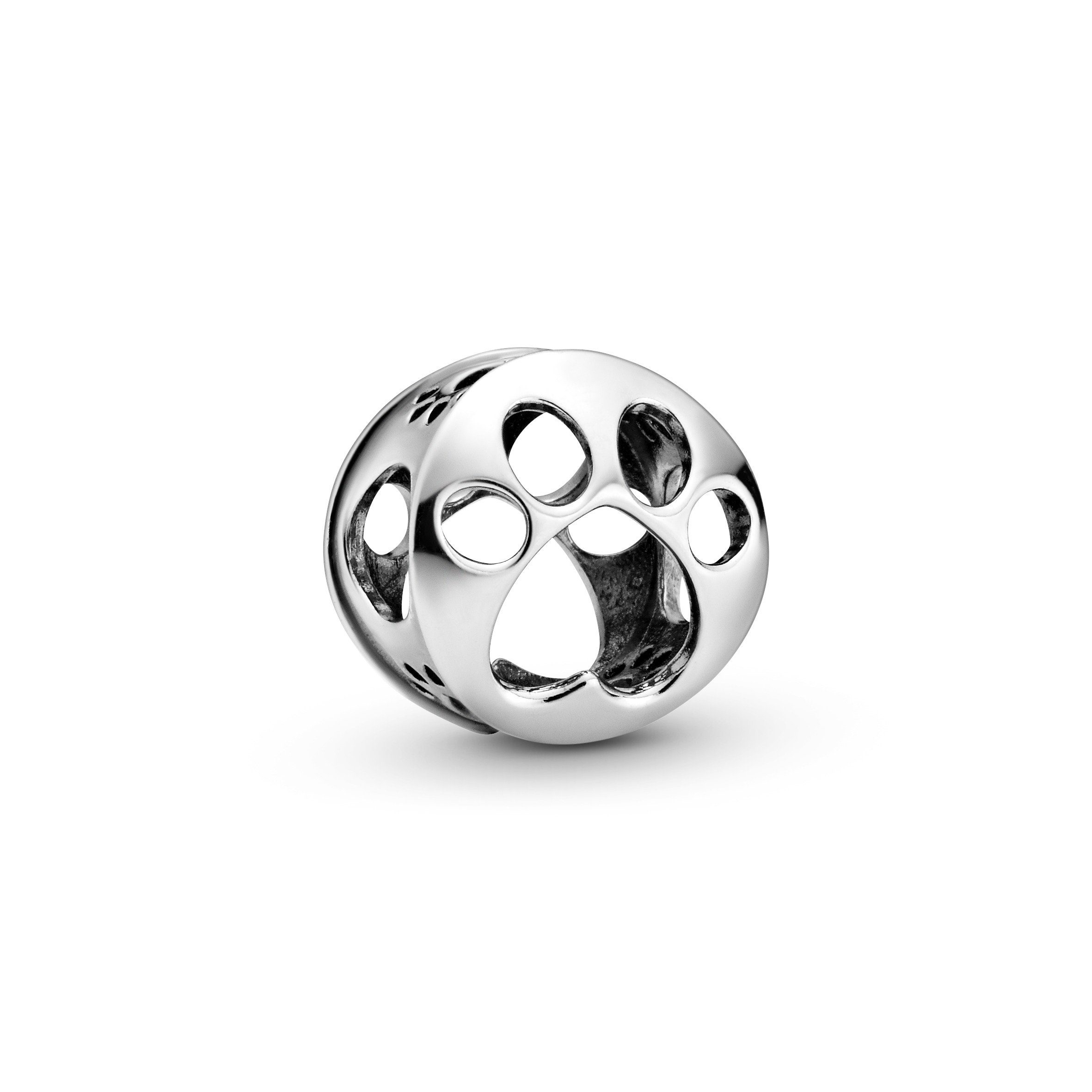 Pandora Bead Pandora Charm 798869C00 Hundepfote Silber