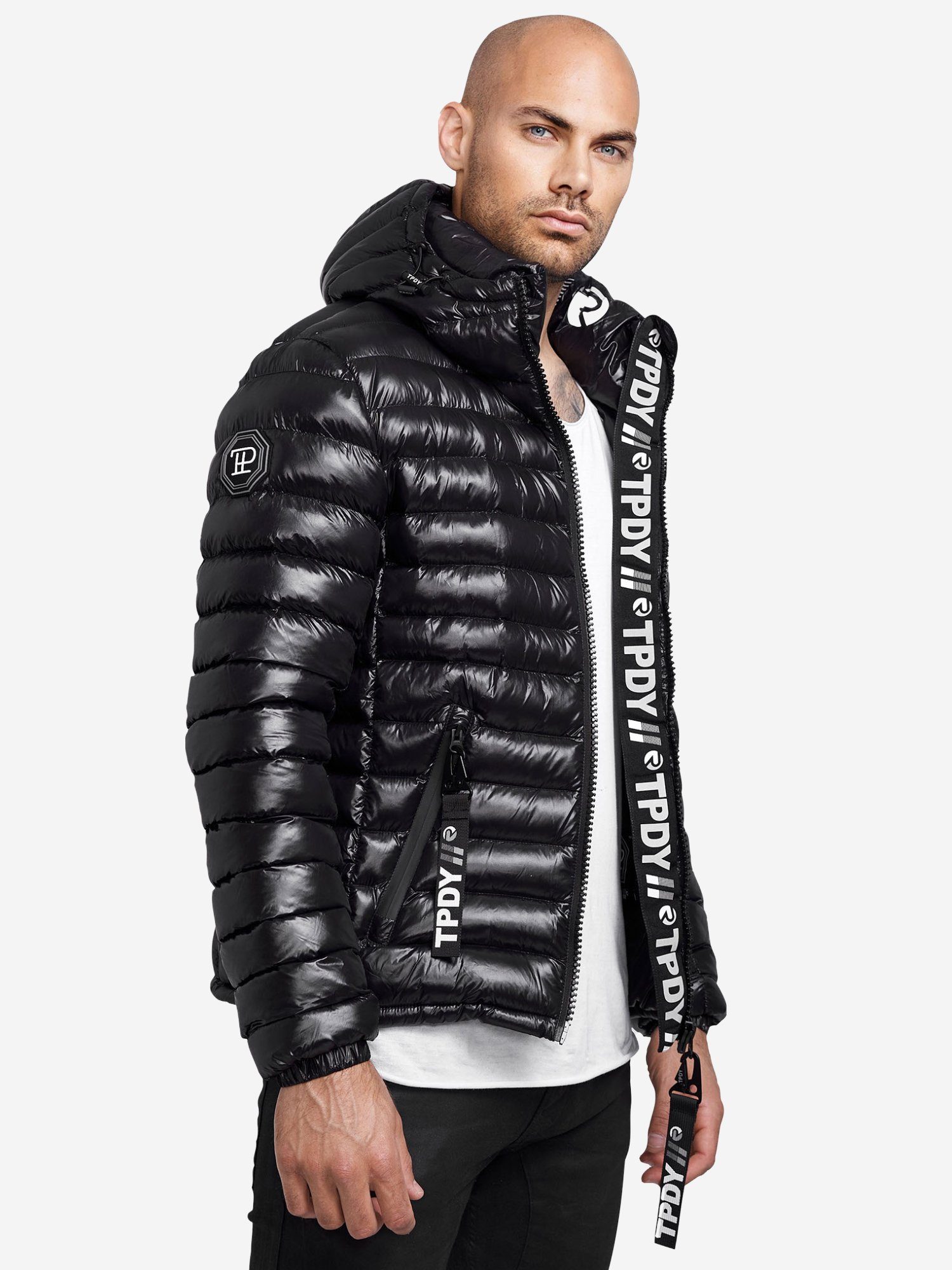 trueprodigy Winterjacke Adan Reflektierende Zipper