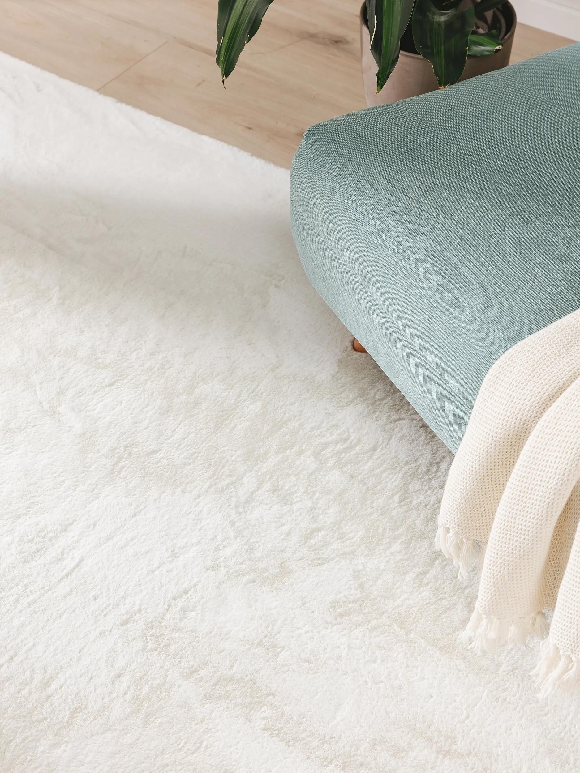 benuta Fellteppich Furry, rechteckig, Höhe: 11 mm, Teppich Wohnzimmer, Esszimmer, Schlafzimmer, Flur, Weich, Rutschfest