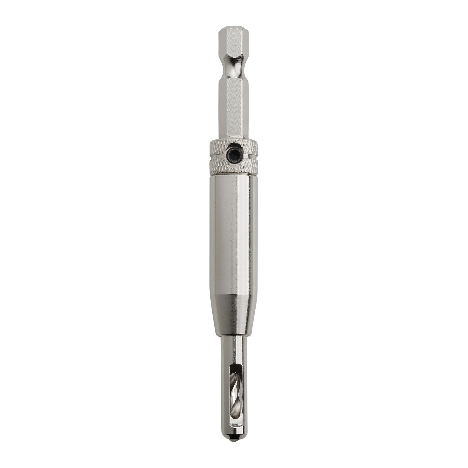 SO-TECH® Zentrierbohrer Ø 2,7mm HSS4241 Stahl mit Sechskantschaft mit gefederter Führungshülse, (1-tlg), zum Vorbohren von Schrauben mit 3,5mm Durchmesser