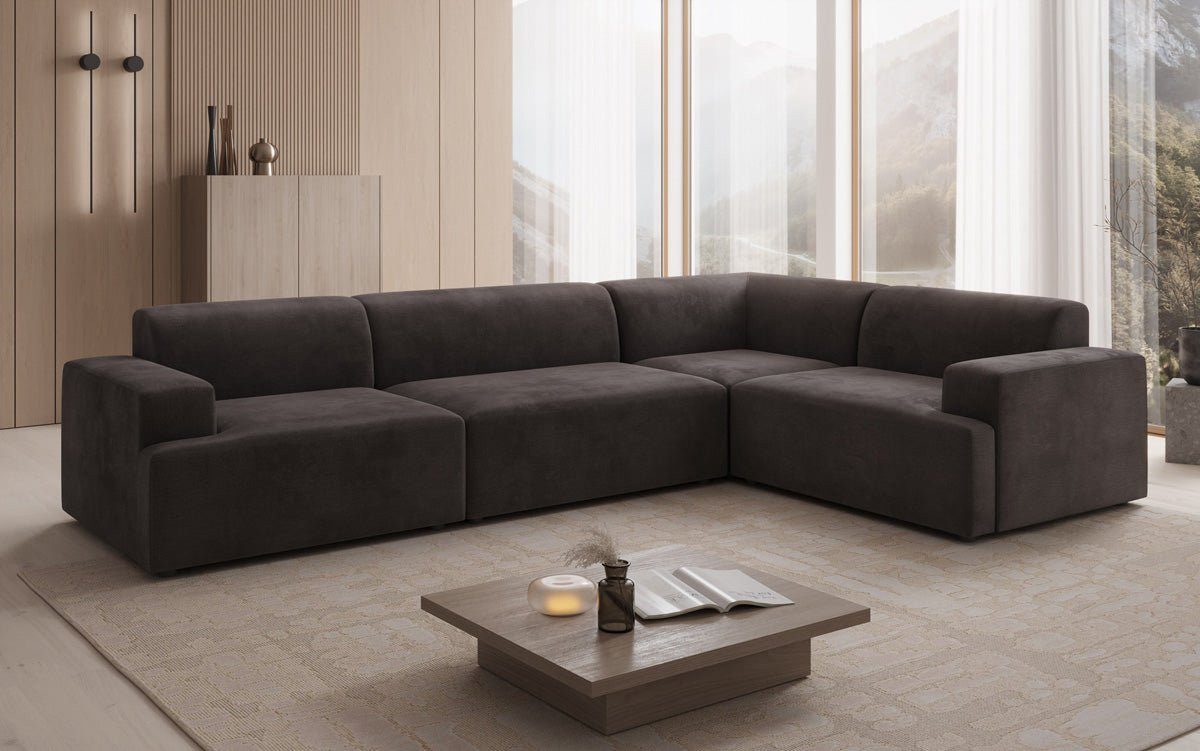 Luxusbetten24 Sofa Designer Sofa Monza Wohnlandschaft günstig online kaufen