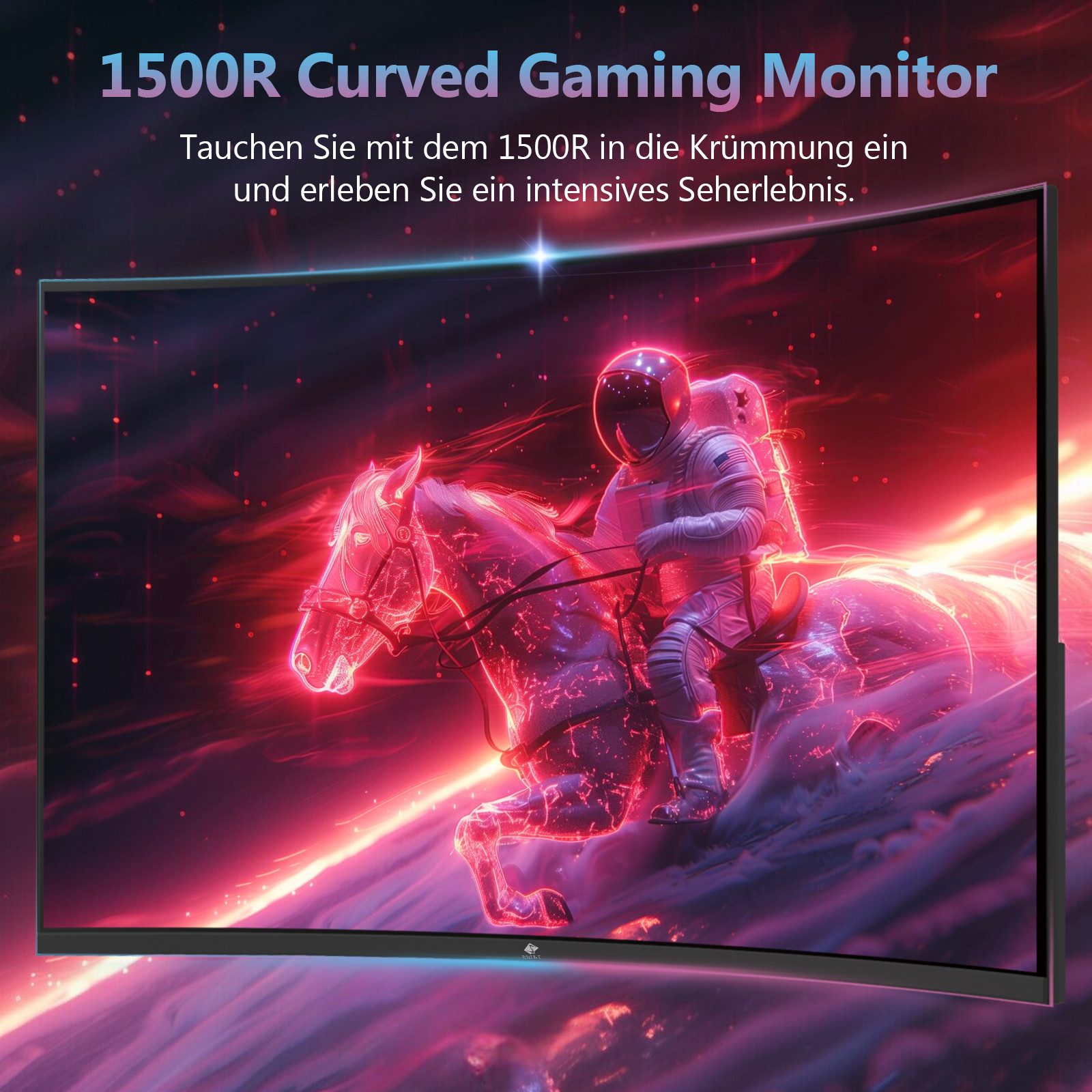 Z-EDGE 27 Zoll FHD LED 280Hz 1ms MPRT 16:9 Curved Gaming LED-Monitor (1920x1080 px, 1 ms Reaktionszeit, 280 Hz, LCD)