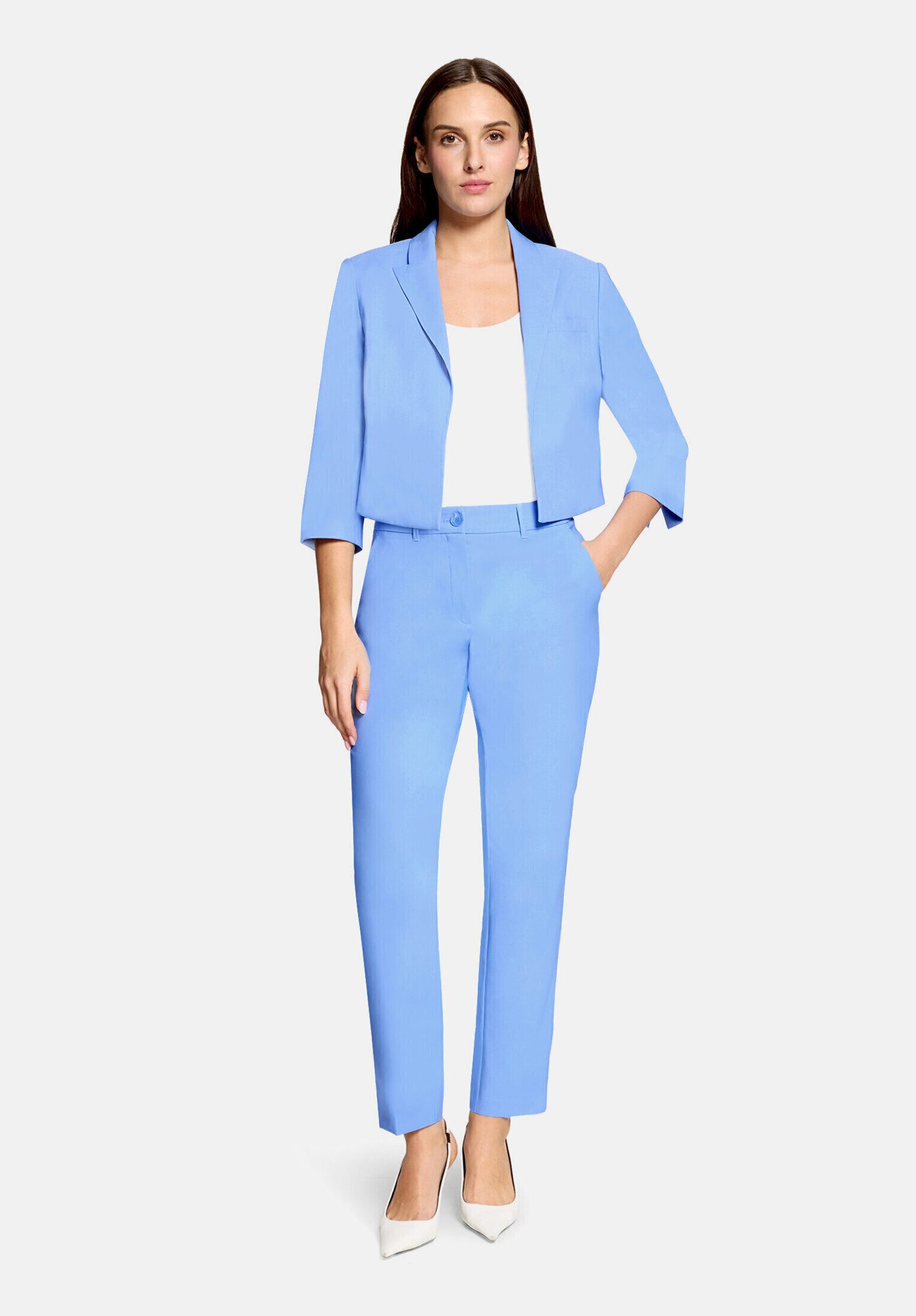 Betty Barclay Bügelfaltenhose Damen mit Bügelfalte Material