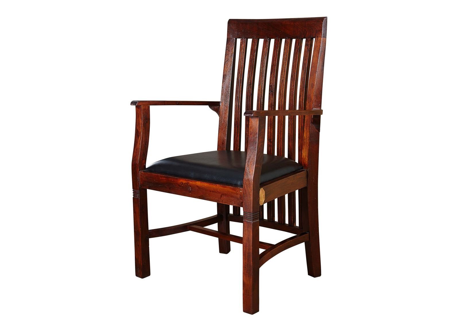 Massivmoebel24 Sessel (Sessel Bangalore Polster schwarz OXFORD #1), Sessel Bangalore Polster schwarz OXFORD #1