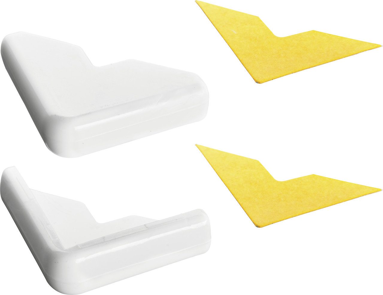 Hettich Möbelbeschlag Hettich Eckenpuffer Kunststoff 30 x 30 x 8,5 mm