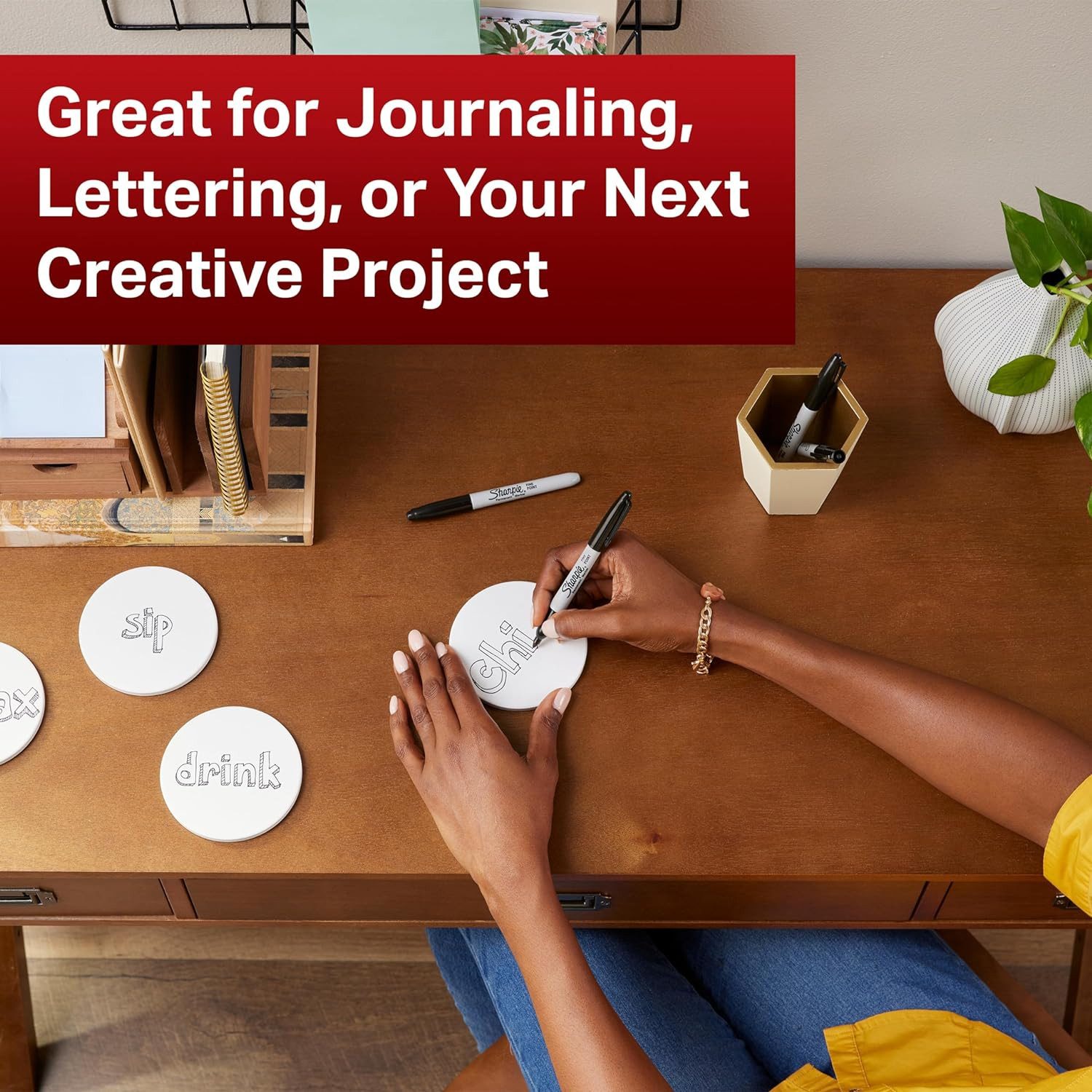 Sharpie Permanentmarker Sharpie PermMarker F Schwarz 5er