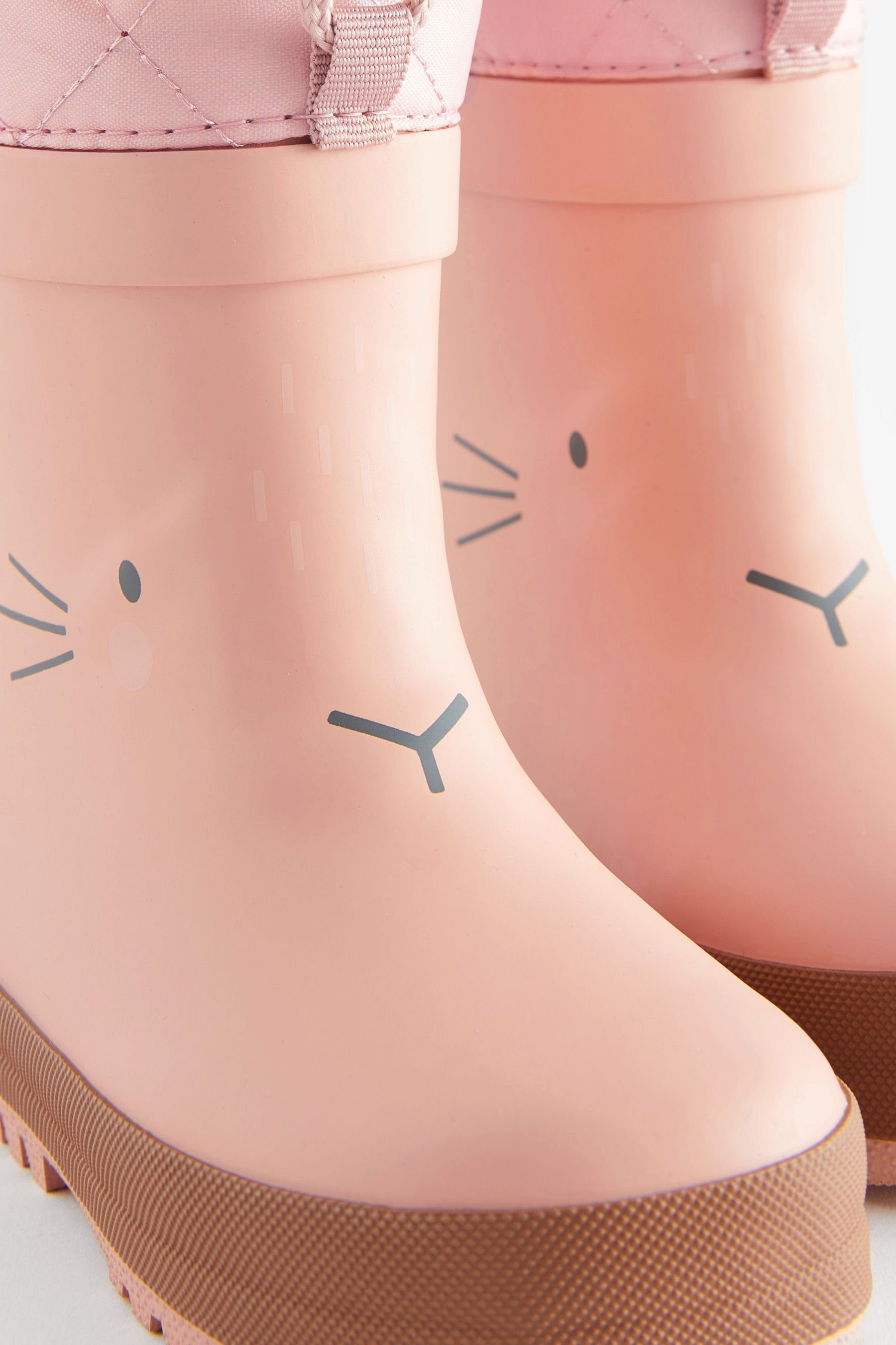 Next Thinsulate™ Bunny Gummistiefel Umschlagschaft Pink (1-tlg) mit Thermo-Gummistiefel