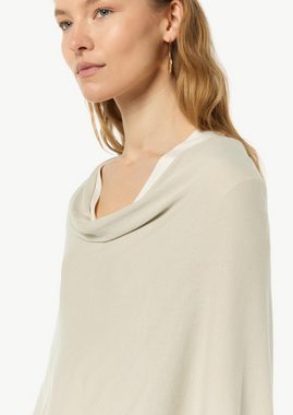 Comma Schmuckset Poncho aus Viskosemix, Quasten