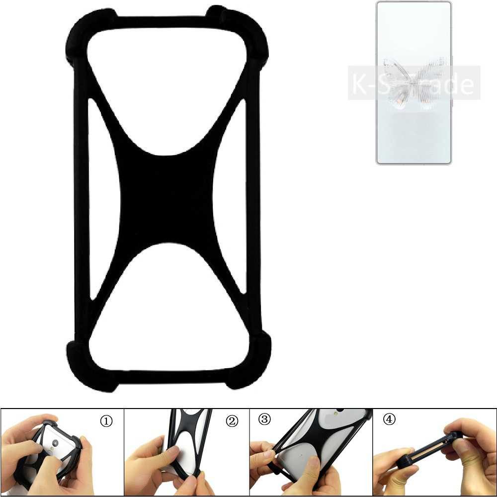 K-S-Trade Handyhülle für REDMAGIC 10 Pro, Handy-Hülle Schutz-Hülle Silikon Bumper TPU Softcase Smartphone