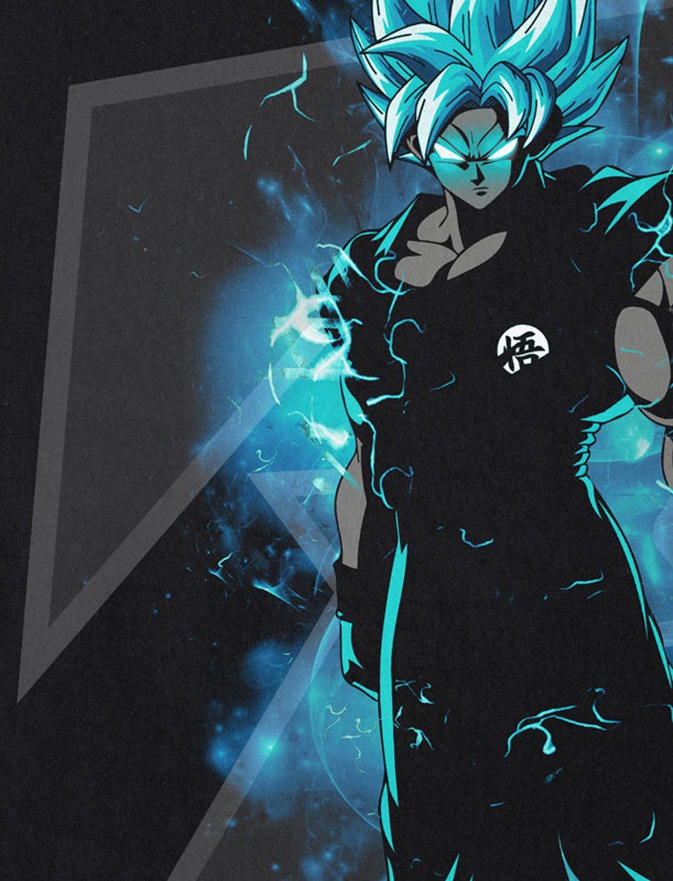 style3 T-Shirt Son-Goku Z Blue god günstig online kaufen