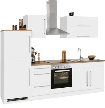 Kochstation Küchenzeile KS-Samos, ohne E-Geräte, Breite 270 cm