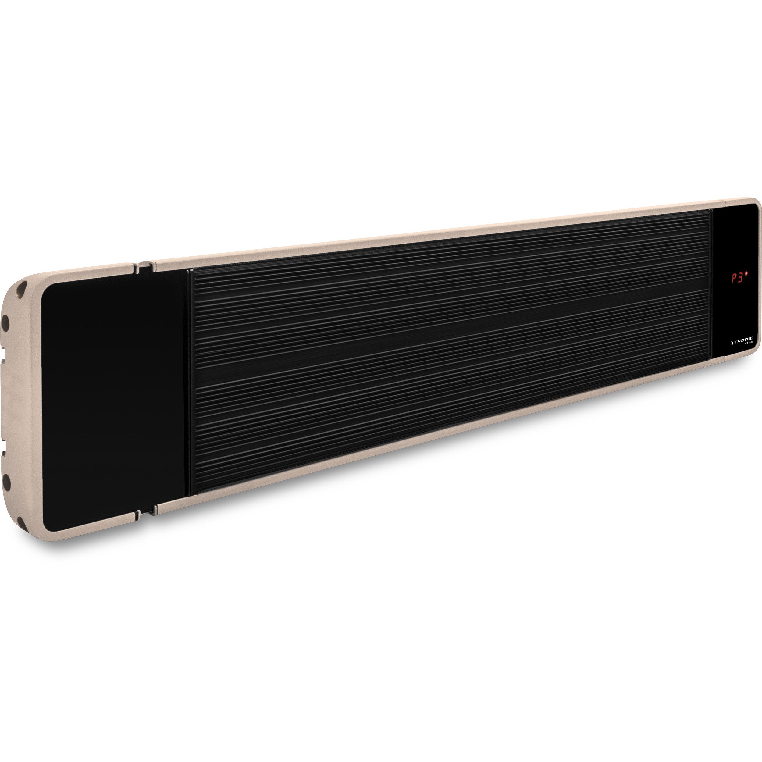 TROTEC Infrarotstrahler Dunkelheizstrahler IRD 1200, Gleichmäßige und zielgerichtete Wärmeverteilung 3 Heizstufen