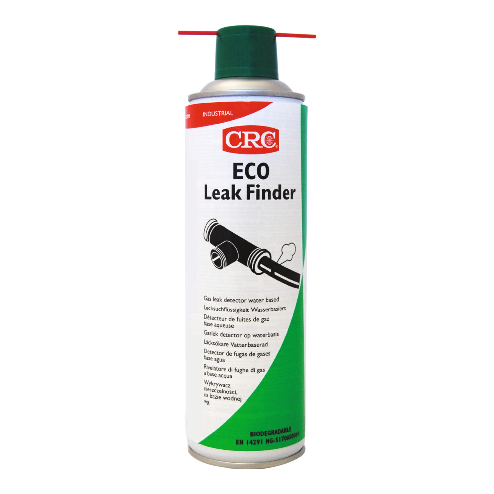 CRC Graphit-Spray CRC Lecksuchspray Eco Leak Finder NSF-P1 DVGW farblos 360 Grad Ventil