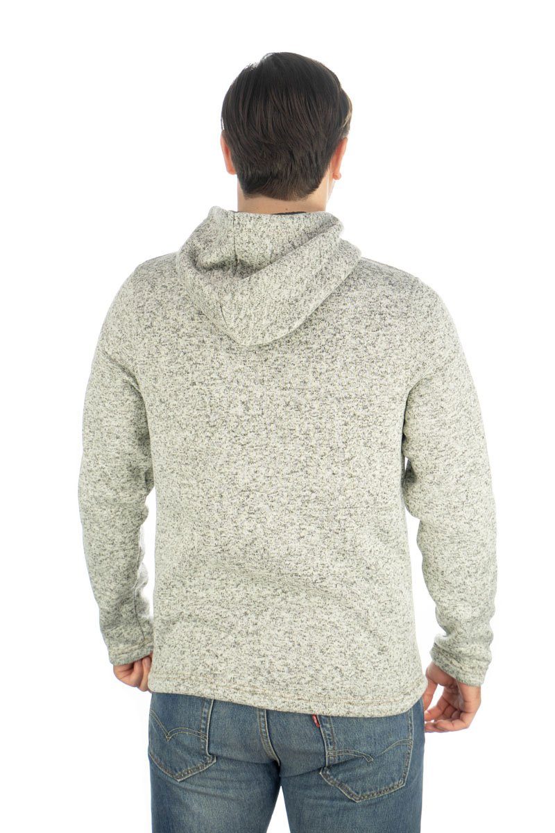 Tom Collins Strickfleecejacke Vazabi Herren Kapuzenjacke mit Hirsch-Stickerei auf der Brust – Bild 4 von 4