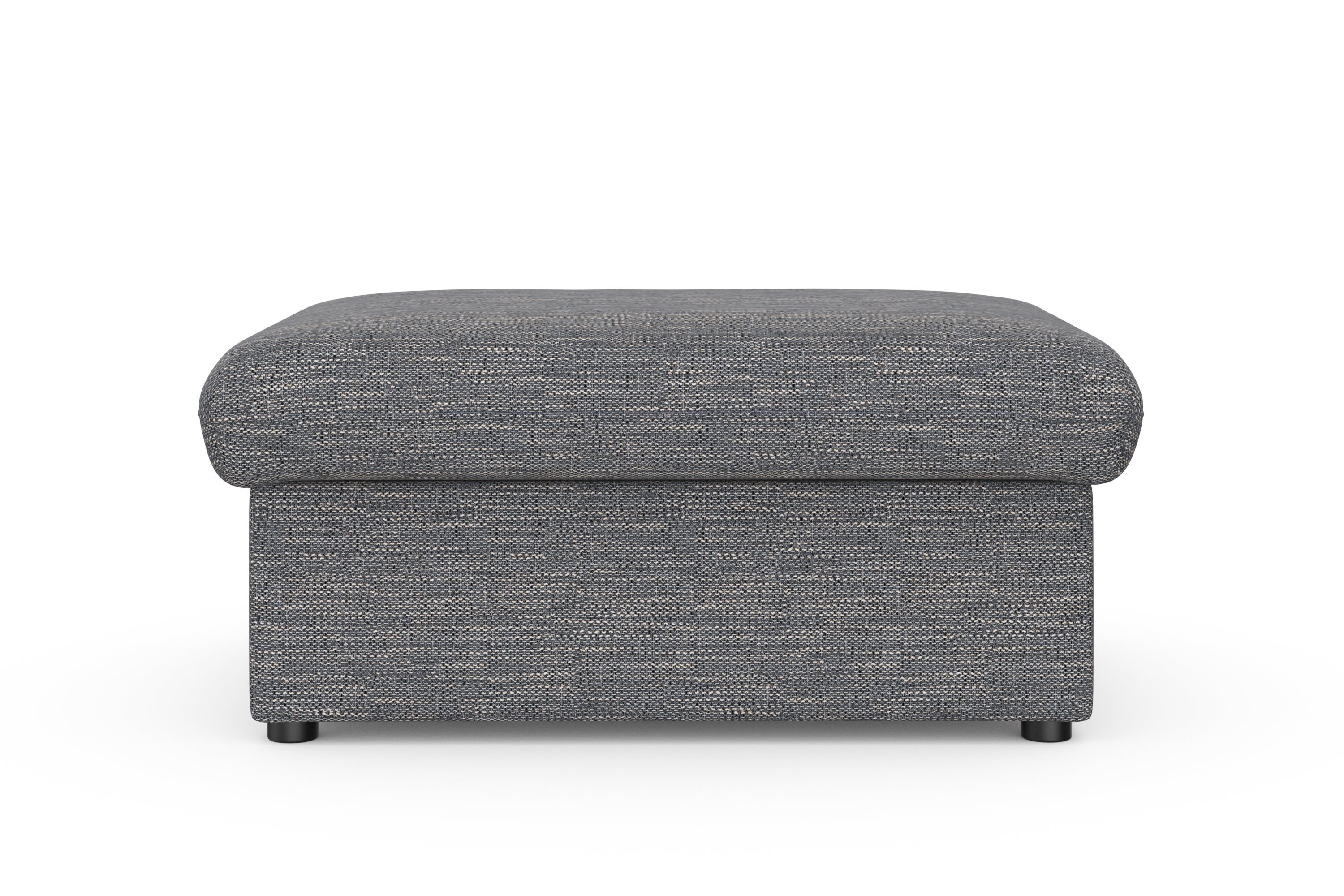 DOMO collection Hocker Topper, mit Wellenunterfederung, günstig online kaufen