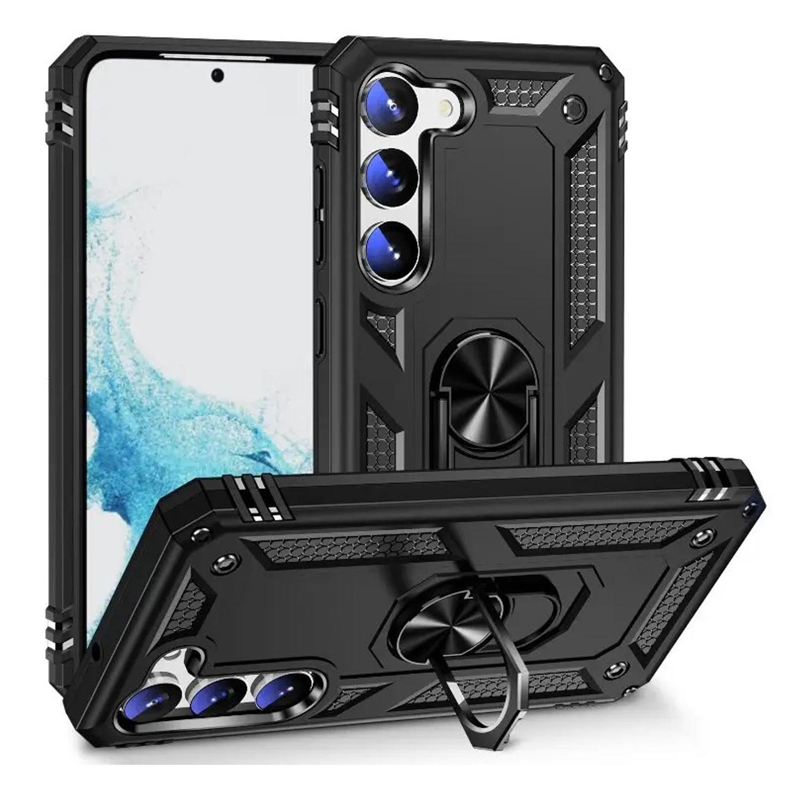 Numerva Handyhülle Schutz Hülle Outdoor Case für Samsung Galaxy S23, Panzer Hülle Bumper Case Cover