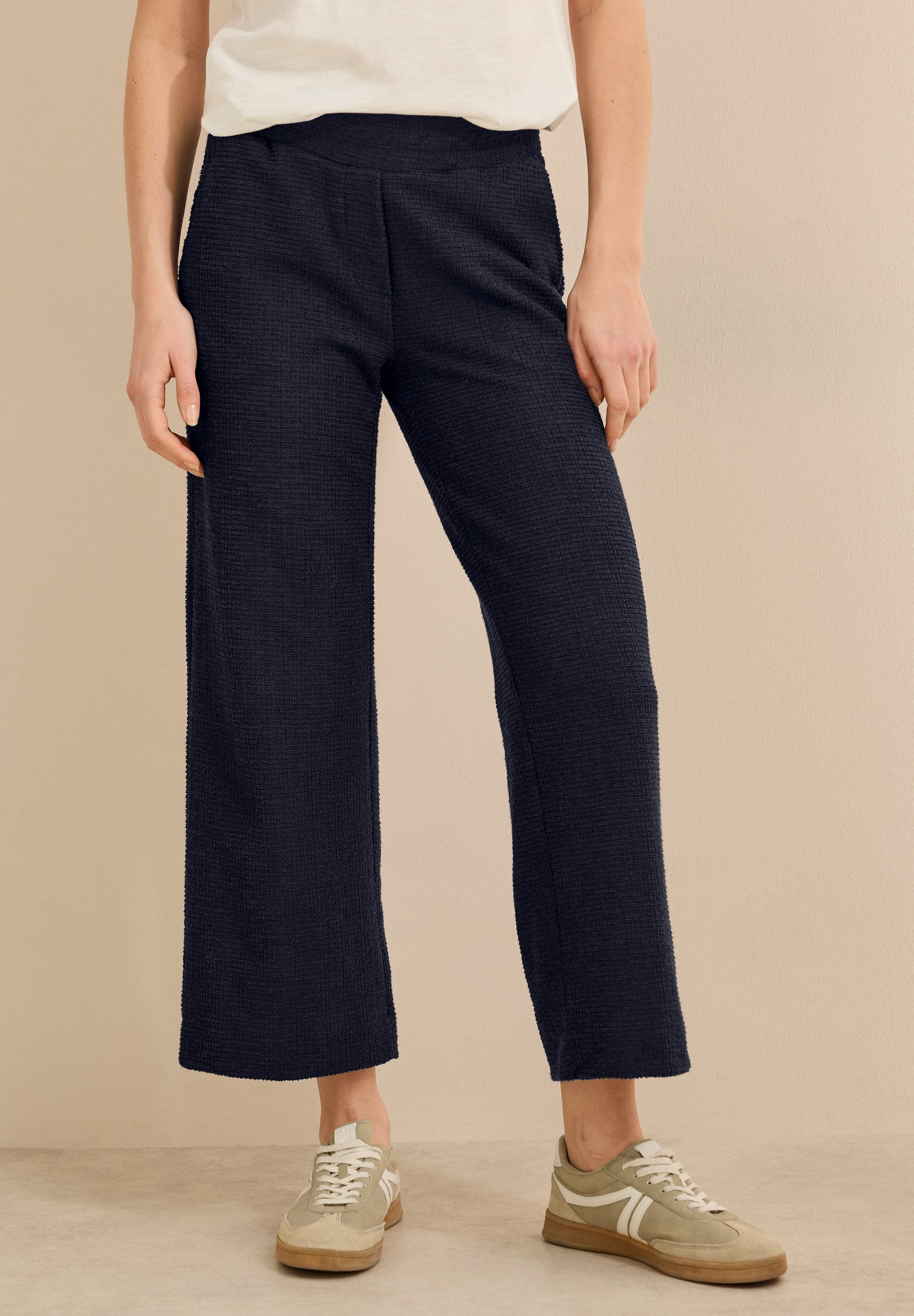CECIL Stoffhose High Waist