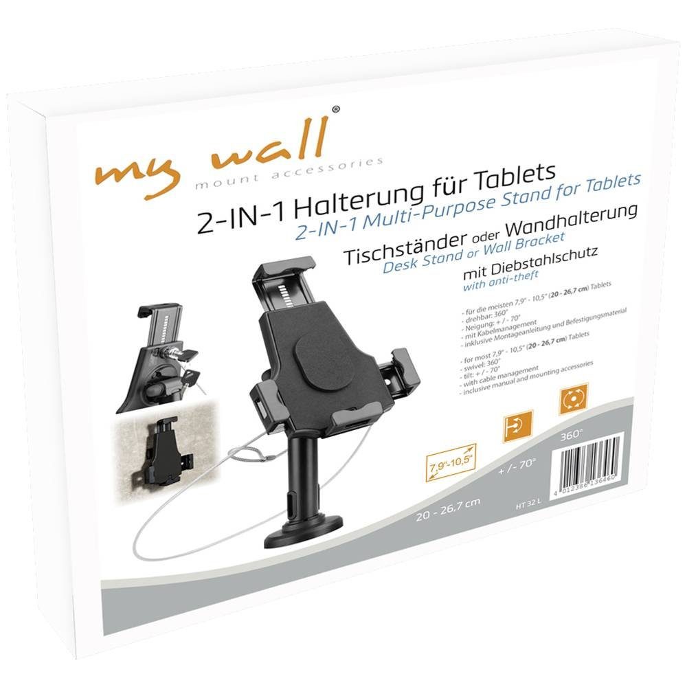 2-IN-1 Tablet-Halterung my Tablets Halterung wall für