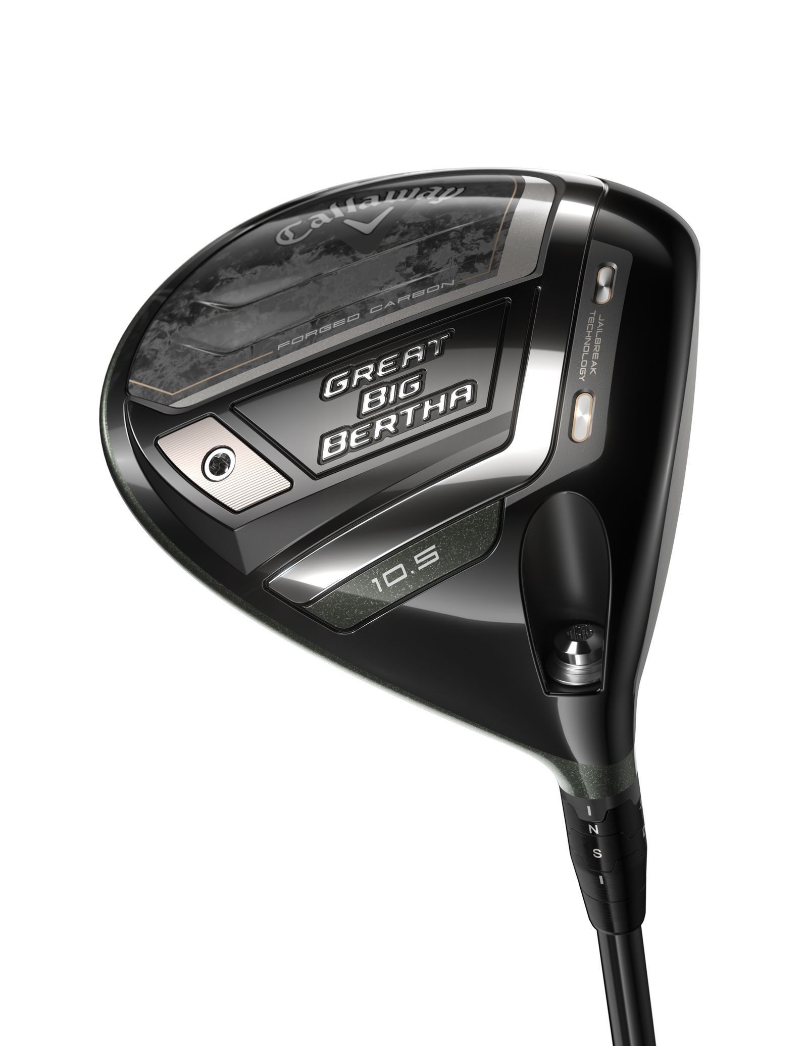Callaway Driver Callaway Great Big Bertha Driver Herren Golfschläger, ultraleichtes Chassis