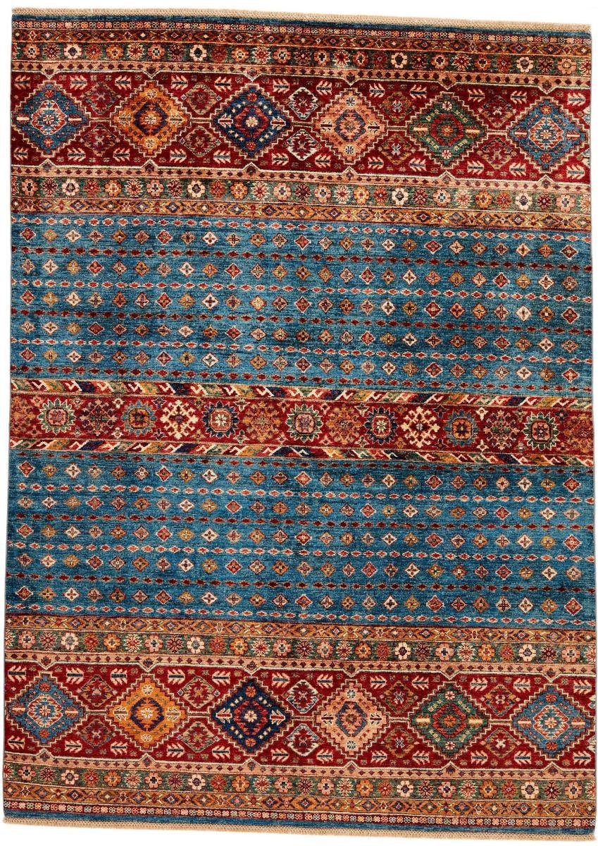 Orientteppich Arijana Shaal 181x250 Handgeknüpfter Orientteppich, Nain Trading, rechteckig, Höhe: 5 mm