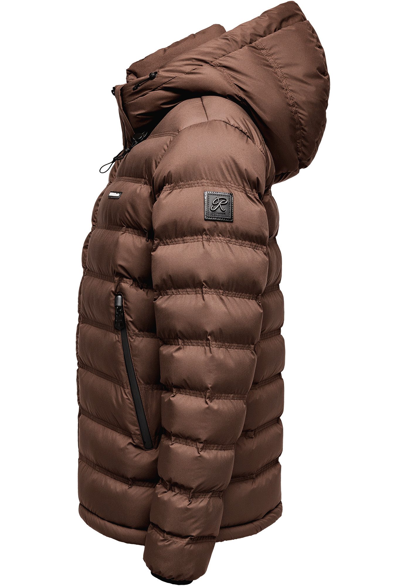 REPUBLIX Winterjacke BRAXTON Herren Gefütterte Winter Jacke für Männer mit Kapuze