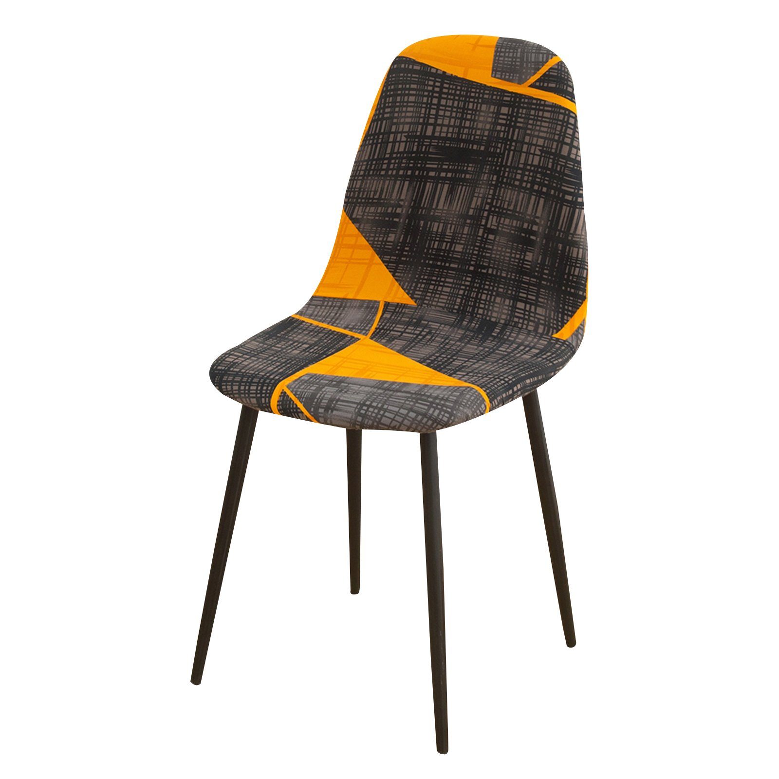 Rosnek Stuhlhusse Bedruckt, Stretch, Floral Geometrische, für Bankett Esszi günstig online kaufen