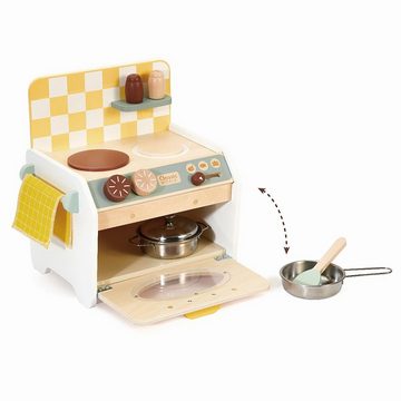 Classic World Spielküche Kleine Kinderküche Spielküche kochen backen braten Lernspiel