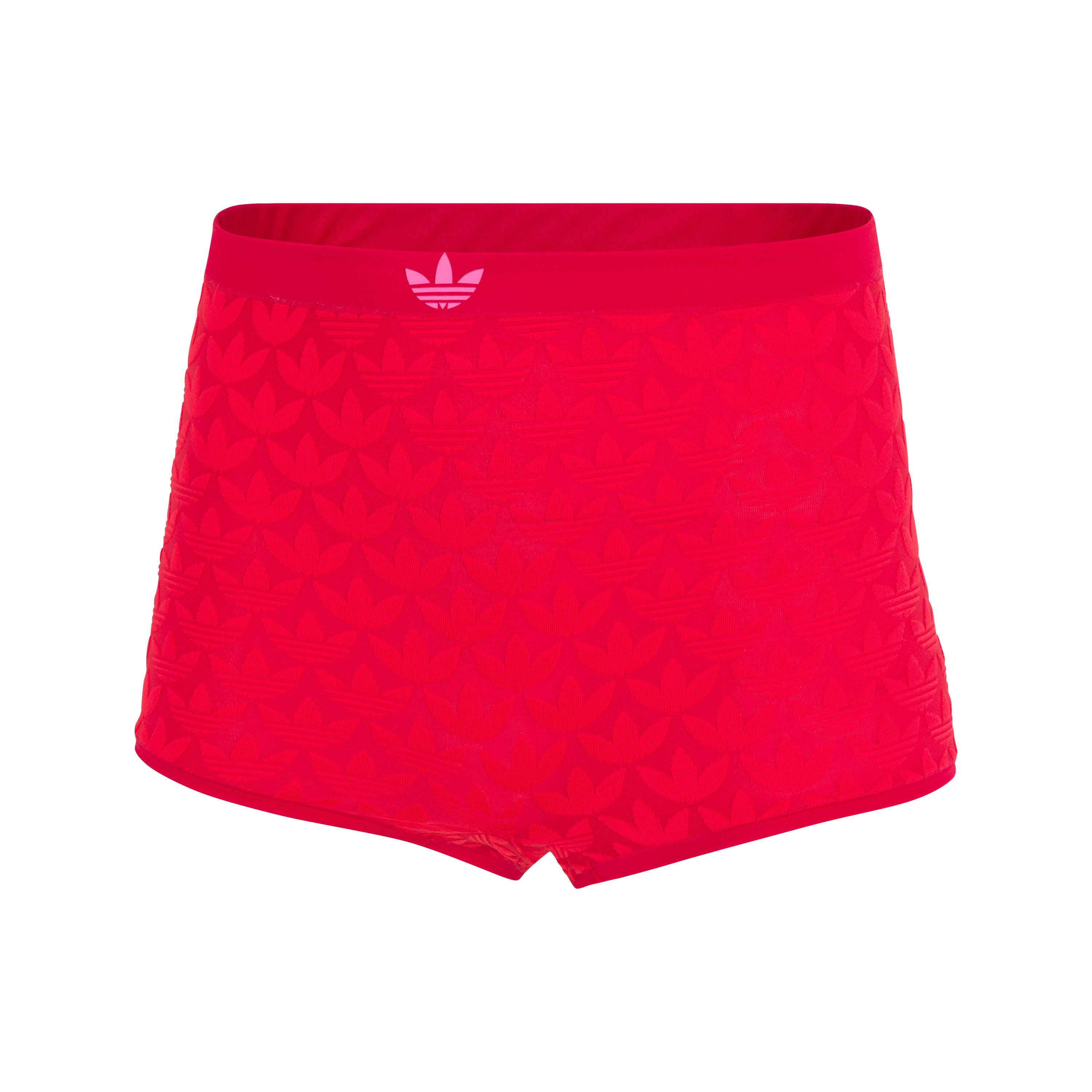 adidas Originals Panty Microterrot Monogram elastischer Bund, Allover-Logo, weich